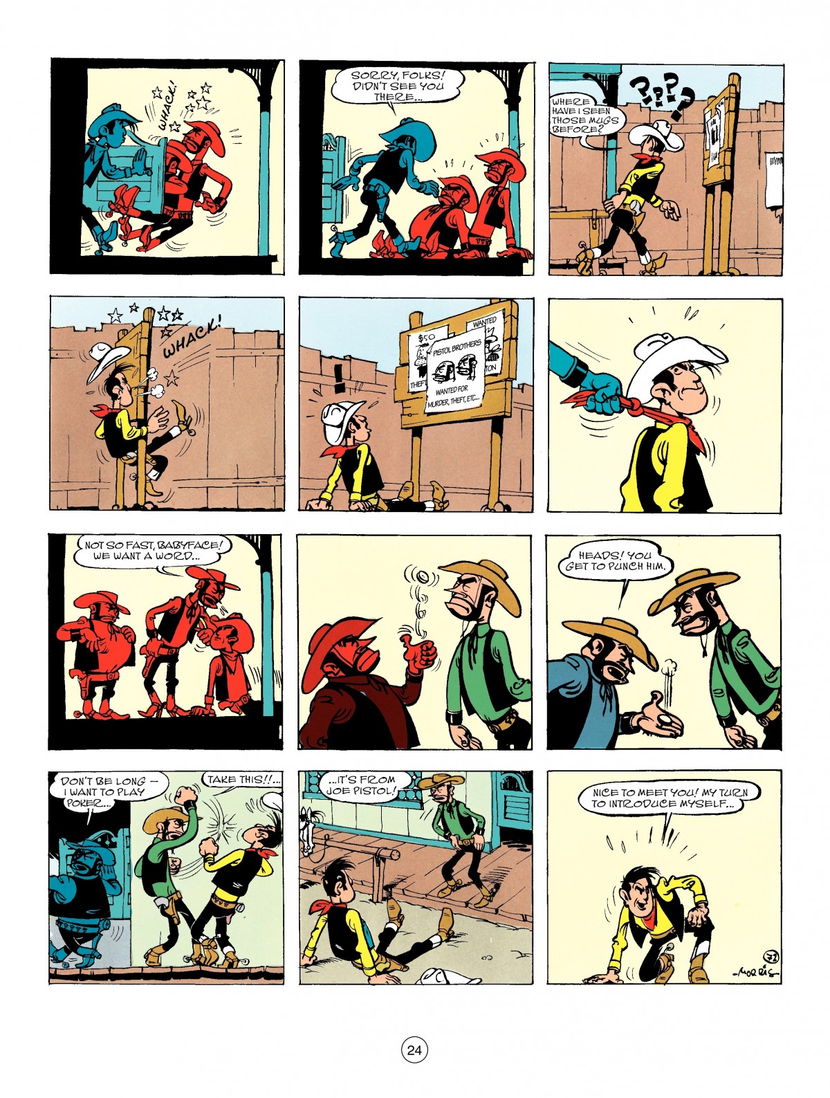 Read online A Lucky Luke Adventure comic -  Issue #54 - 24