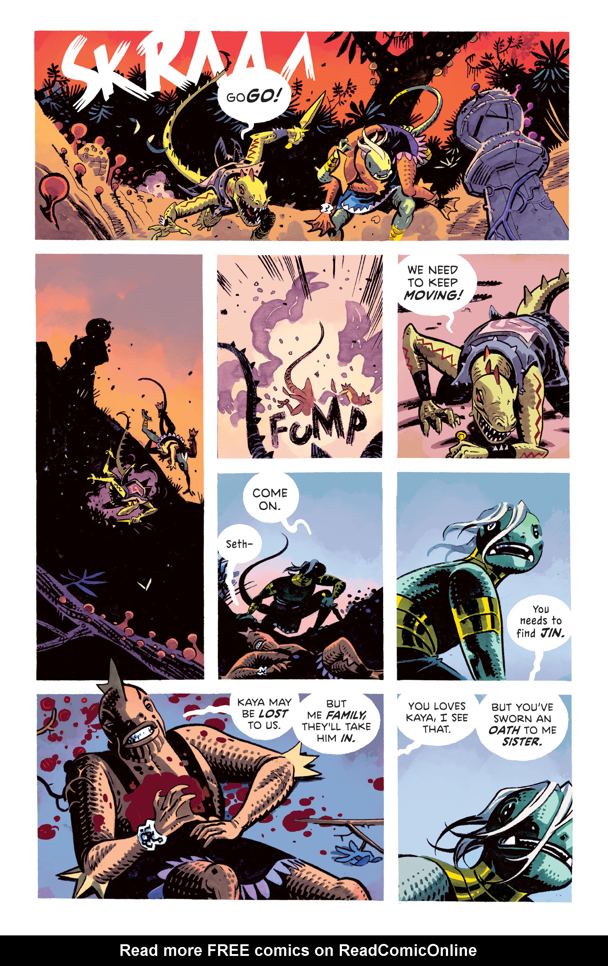 Read online Kaya comic -  Issue #9 - 19