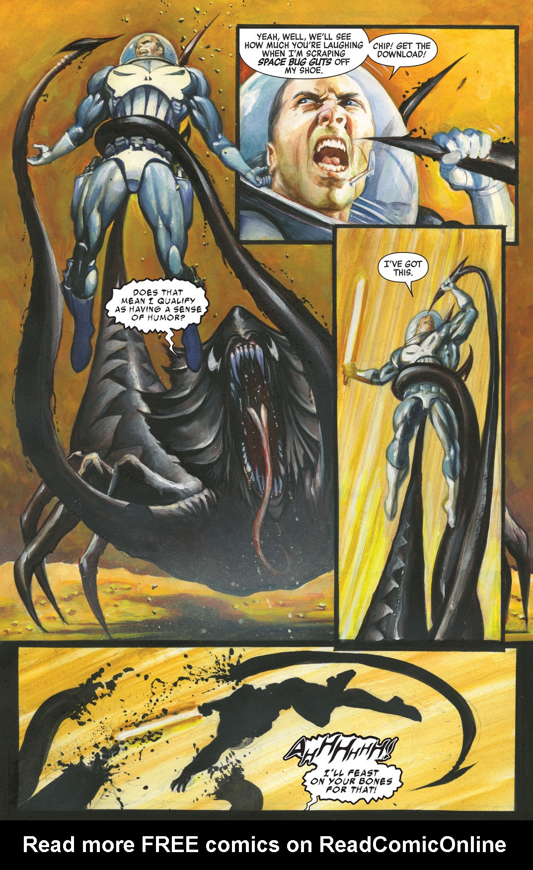Read online Space: Punisher comic -  Issue #1 - 9