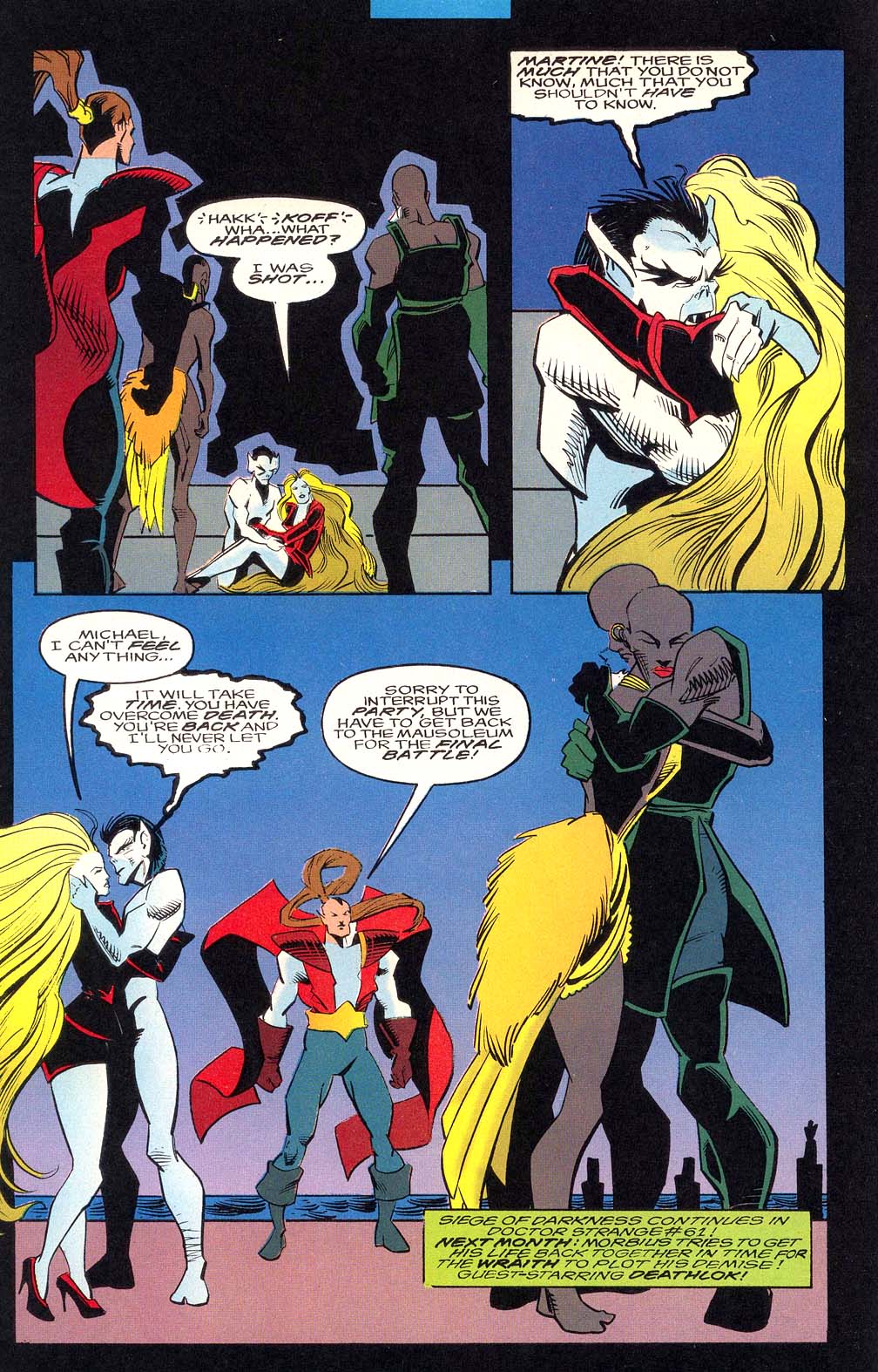 Read online Morbius: The Living Vampire (1992) comic -  Issue #17 - 22