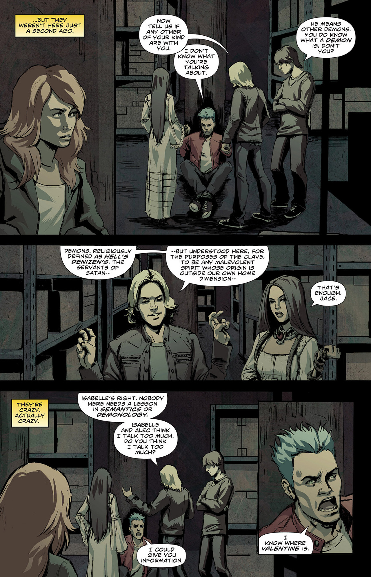 Read online The Mortal Instruments: City of Bones comic -  Issue #1 - 6