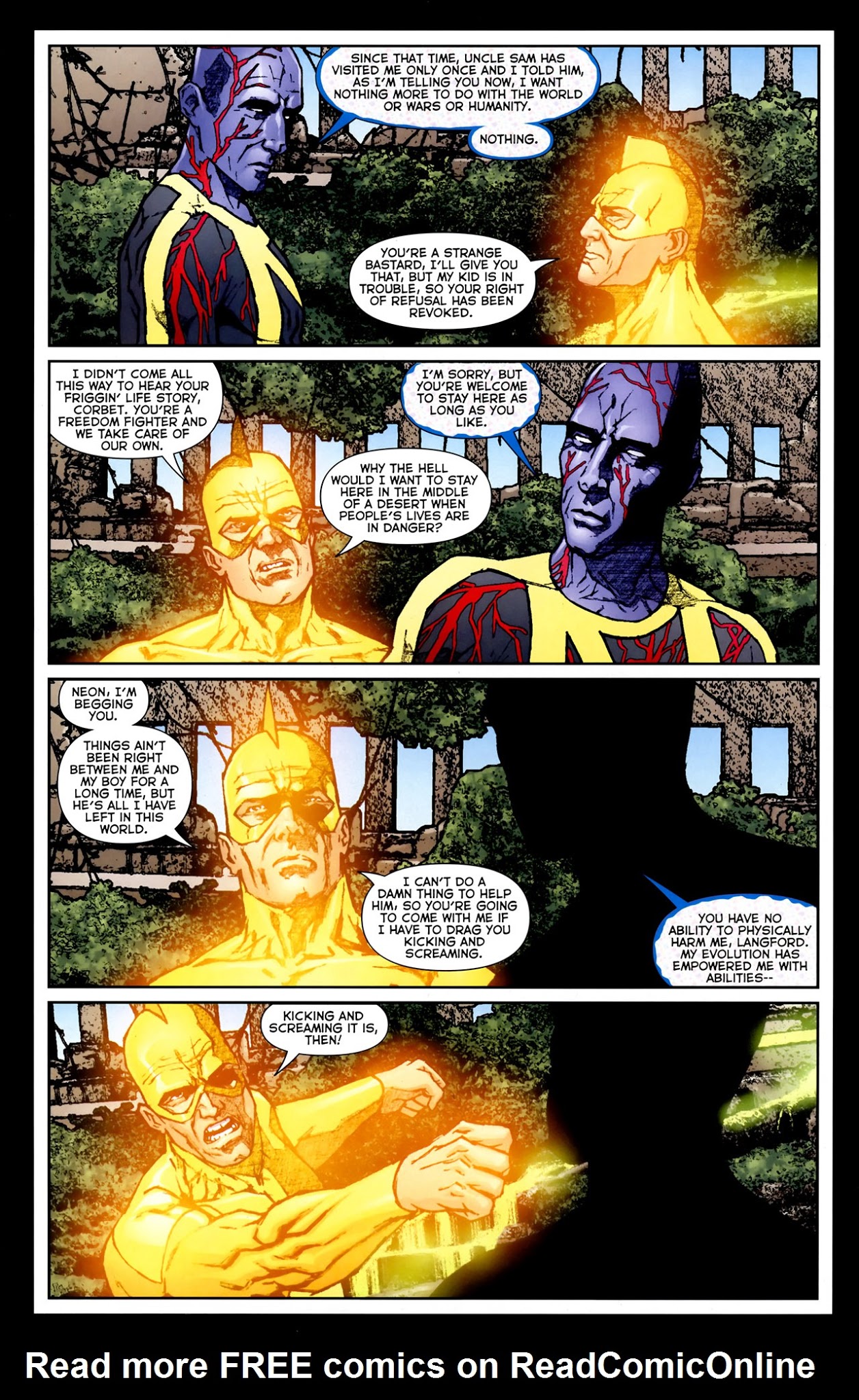 Read online Uncle Sam and the Freedom Fighters (2007) comic -  Issue #6 - 5