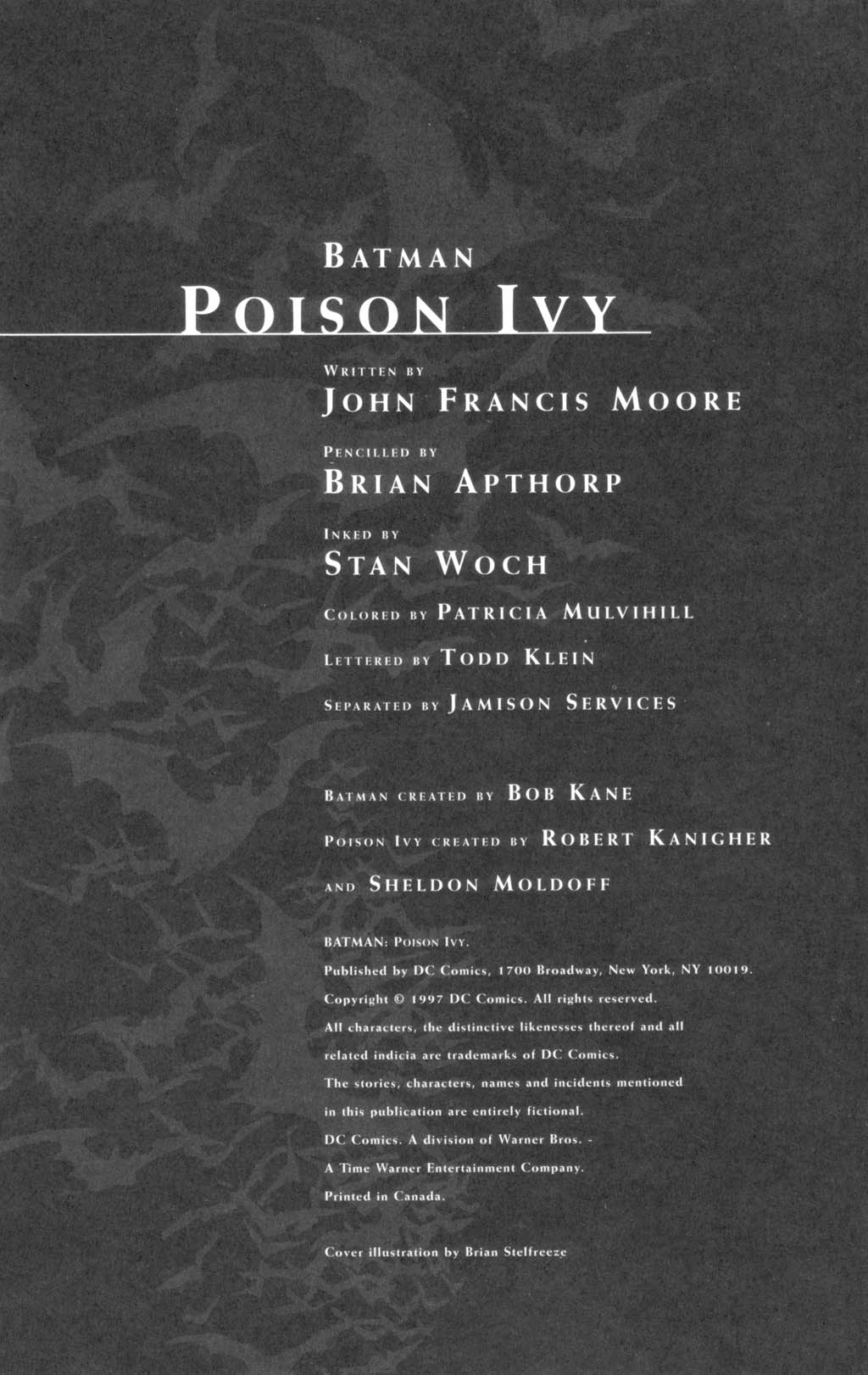 Read online Batman: Poison Ivy comic -  Issue # Full - 2