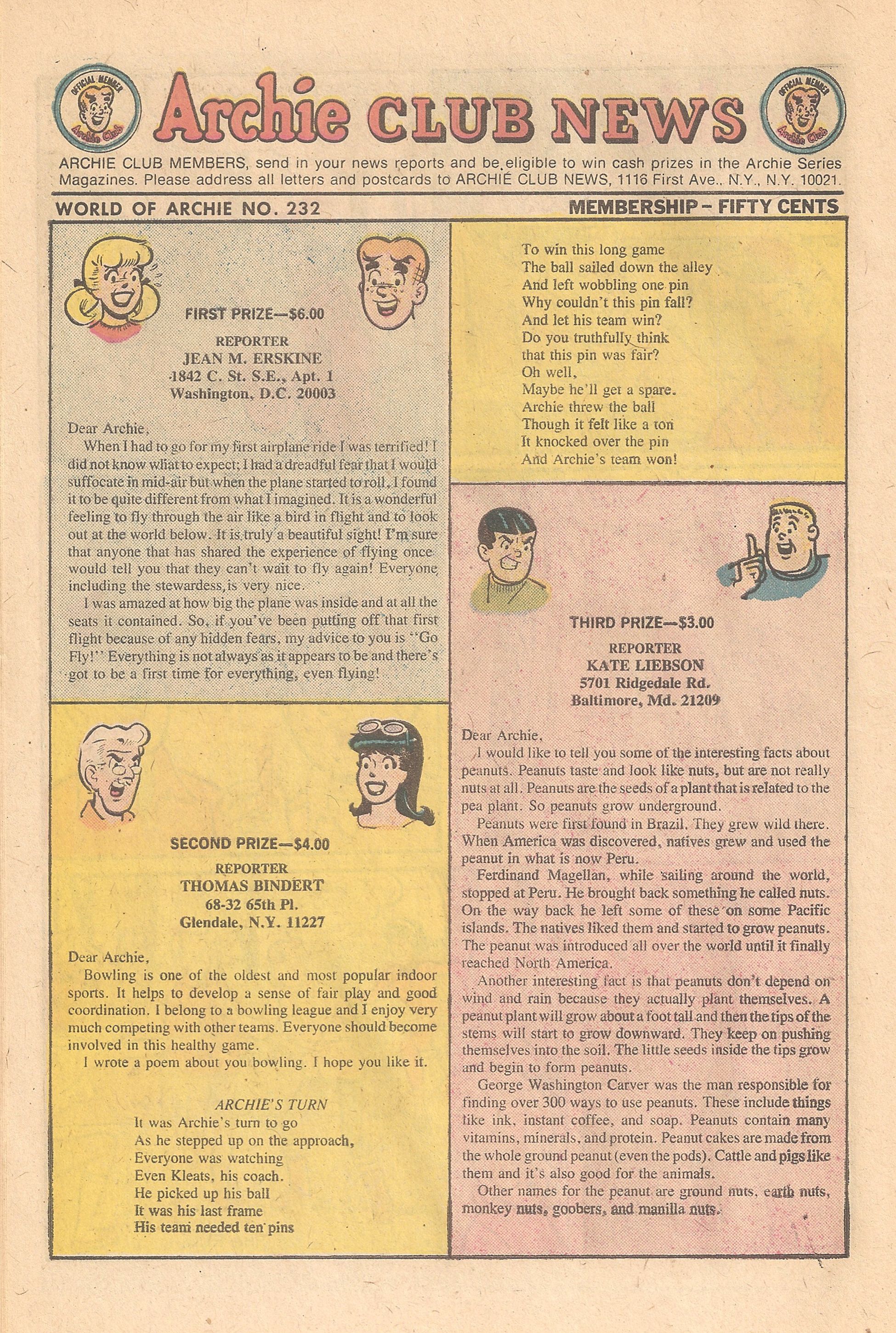 Read online Archie Giant Series Magazine comic -  Issue #232 - 22