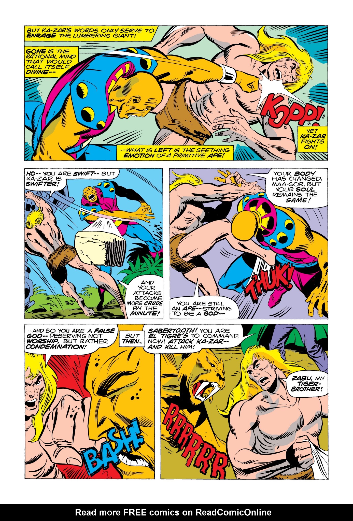 Read online Marvel Masterworks: Ka-Zar comic -  Issue # TPB 2 (Part 3) - 51