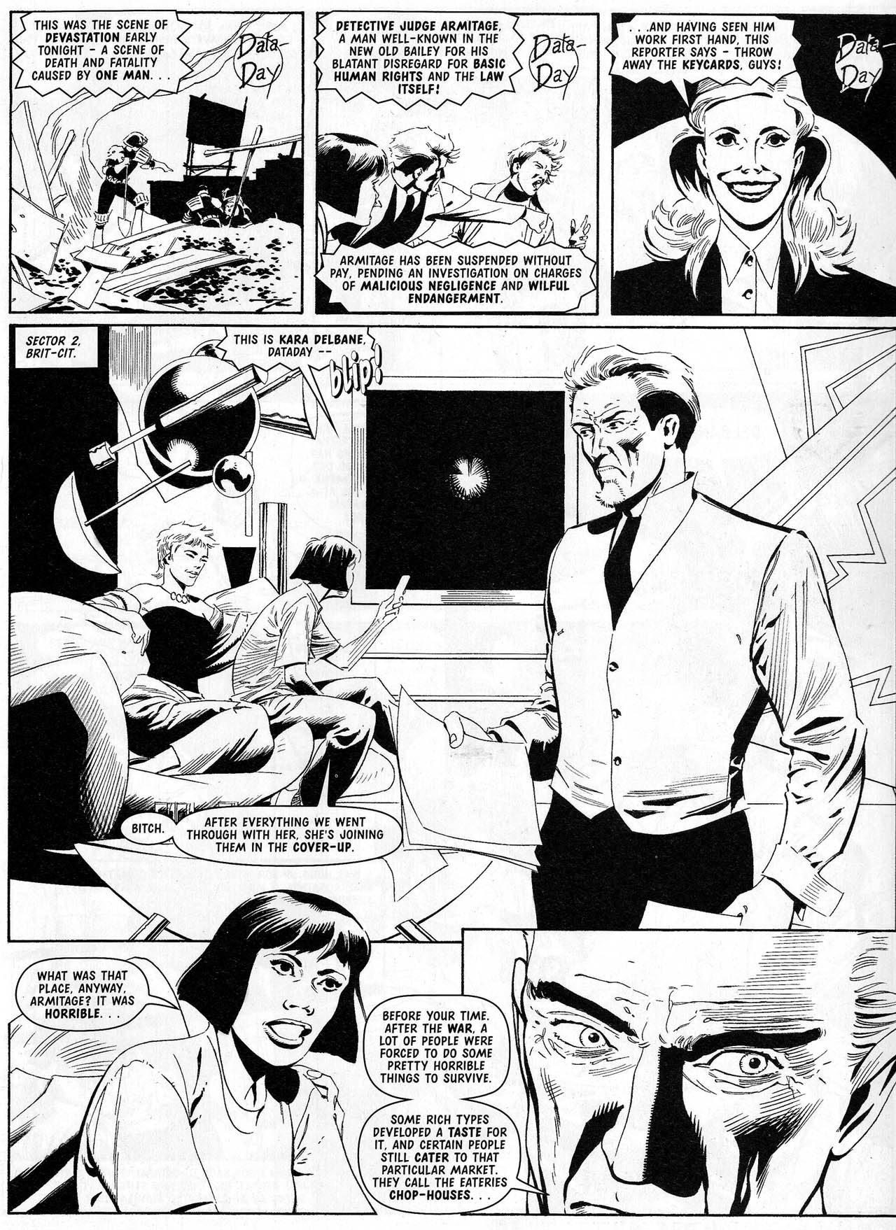 Read online Judge Dredd Megazine (vol. 3) comic -  Issue #65 - 23