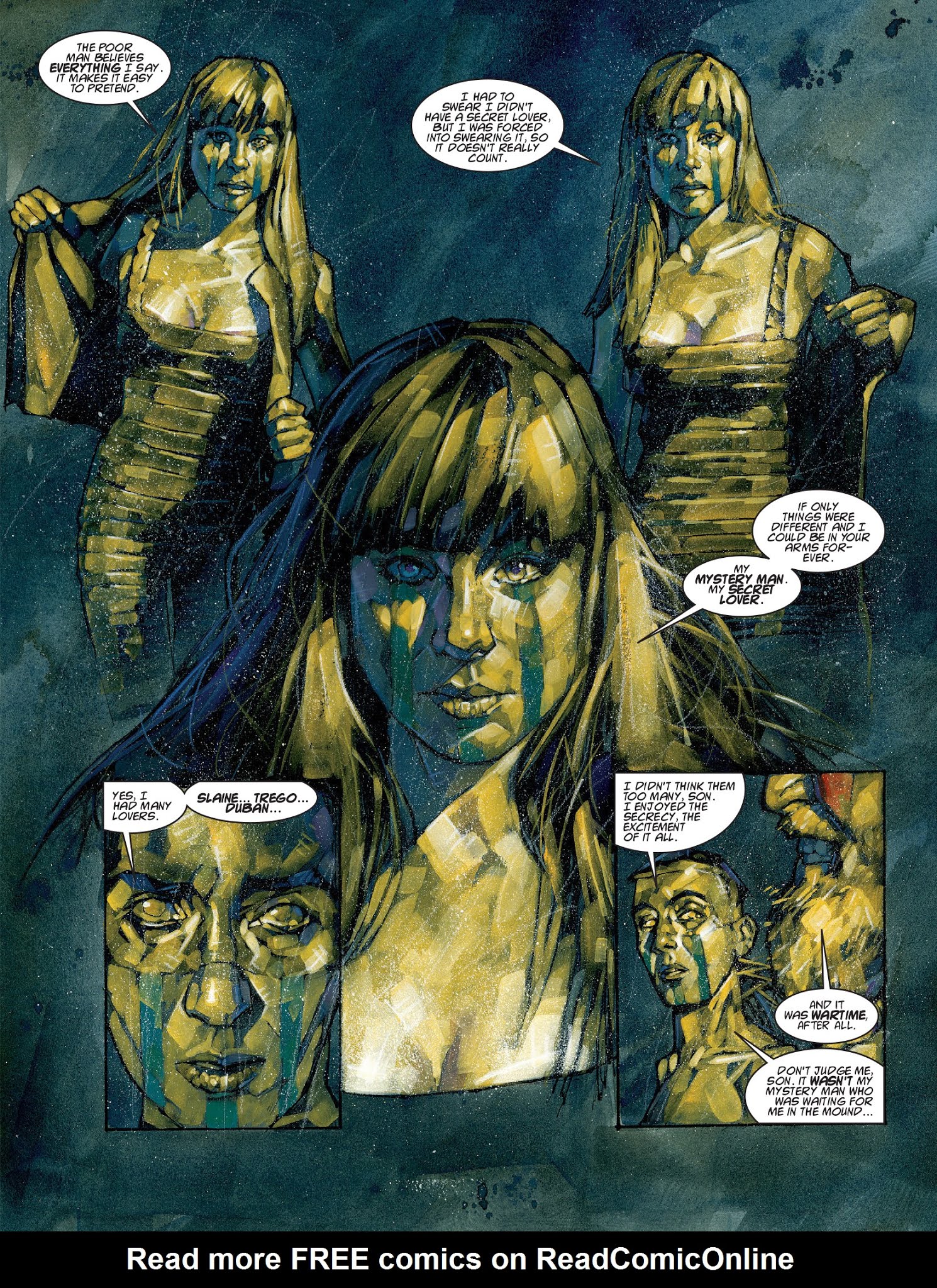 Read online Sláine comic -  Issue # TPB 18 - 49