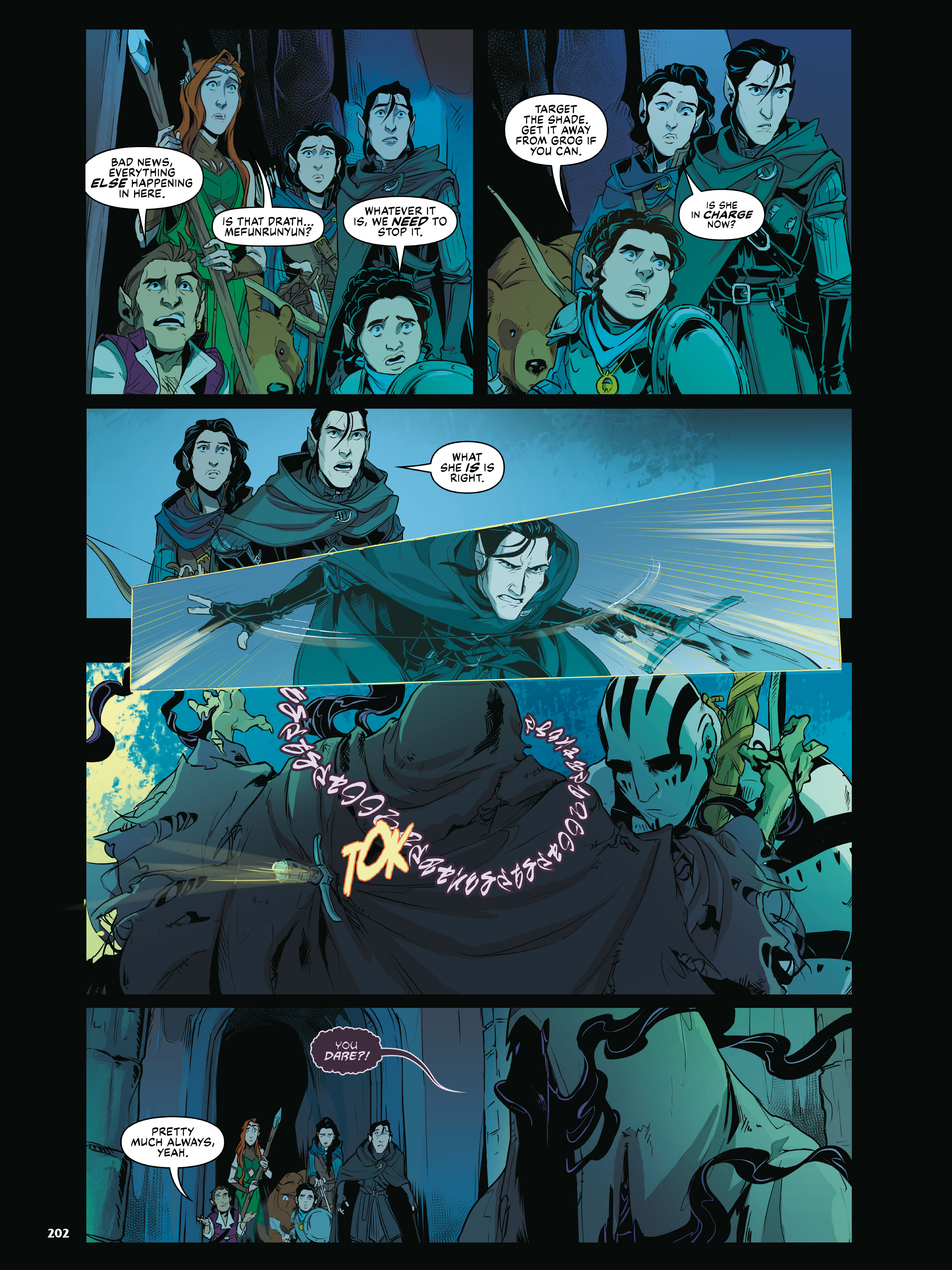 Read online Critical Role Vox Machina Origins comic -  Issue # (2019) _TPB Library Edition (Part 3) - 4