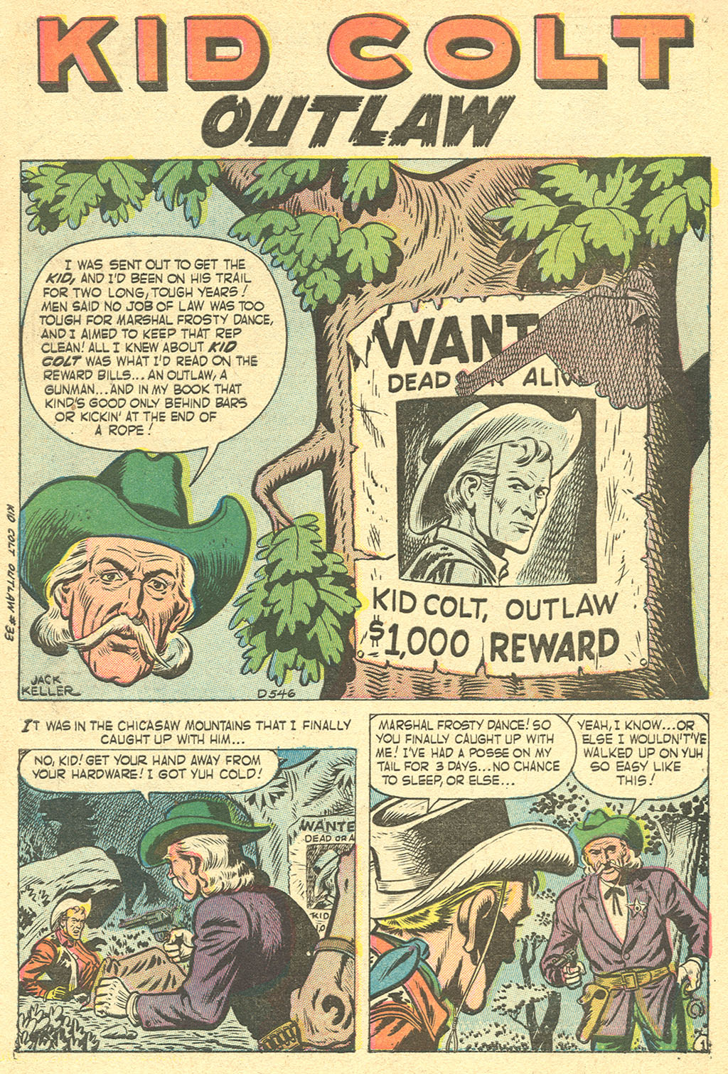 Read online Kid Colt Outlaw comic -  Issue #33 - 3