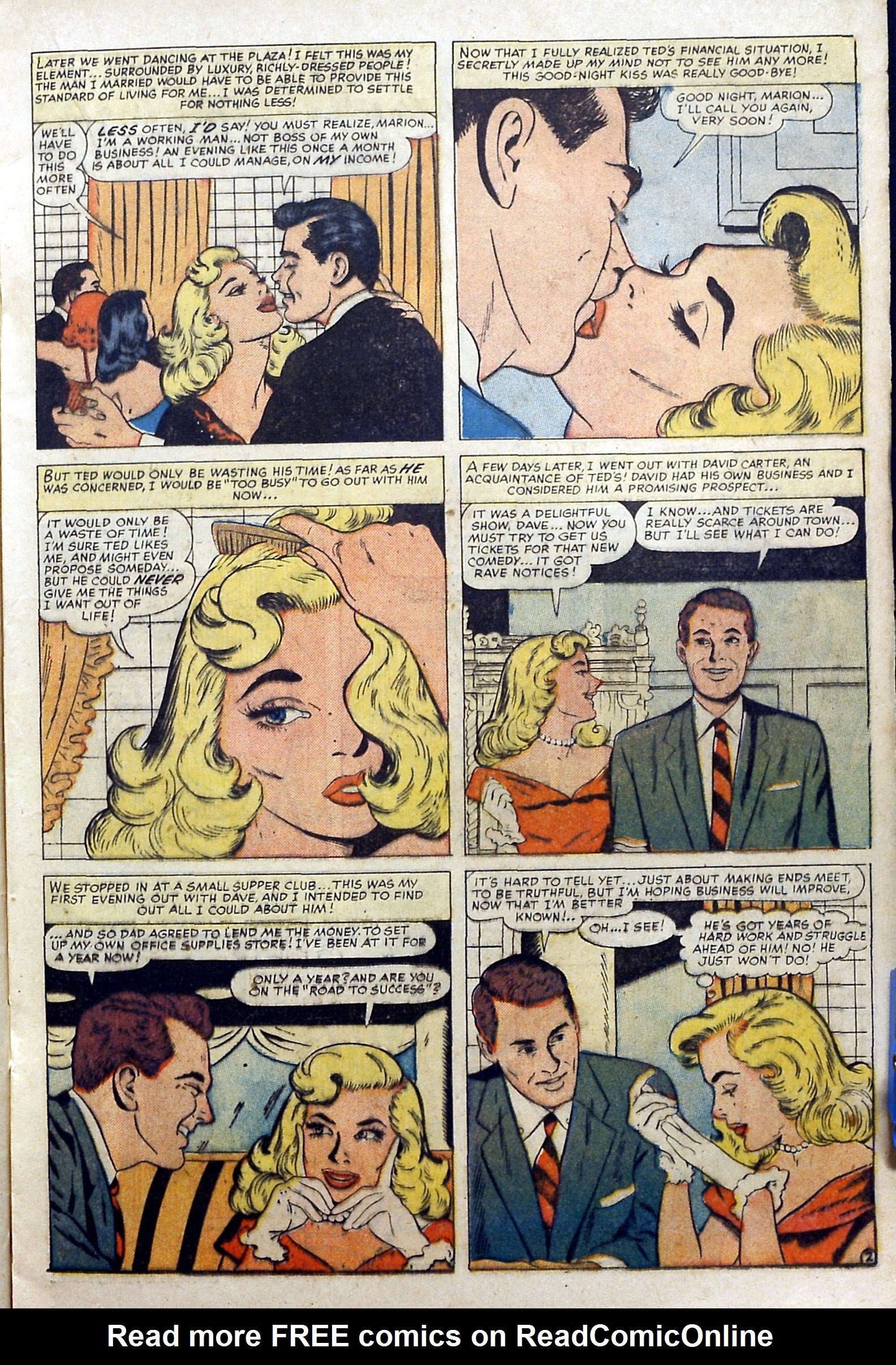 Read online Love Romances comic -  Issue #76 - 17