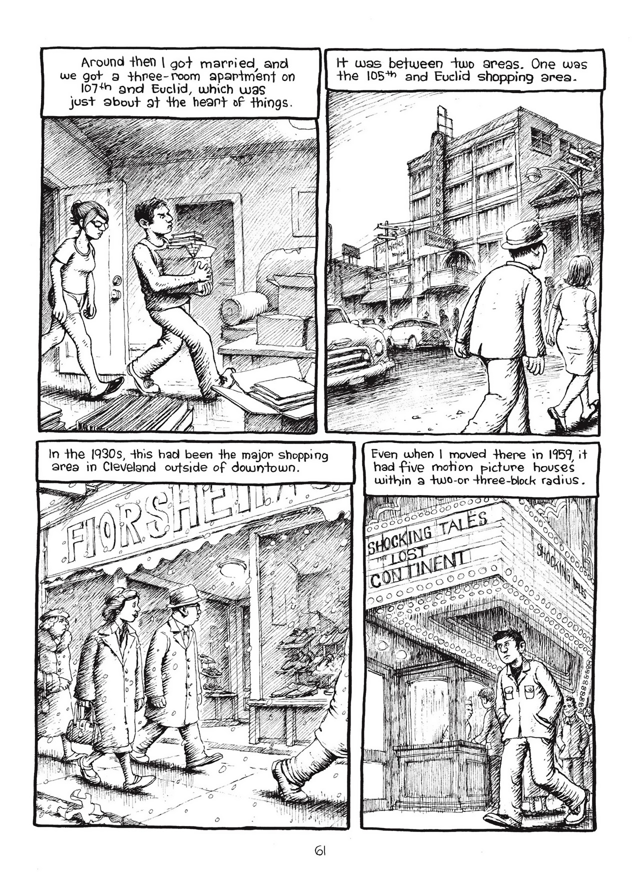 Read online Harvey Pekar's Cleveland comic -  Issue # TPB - 62