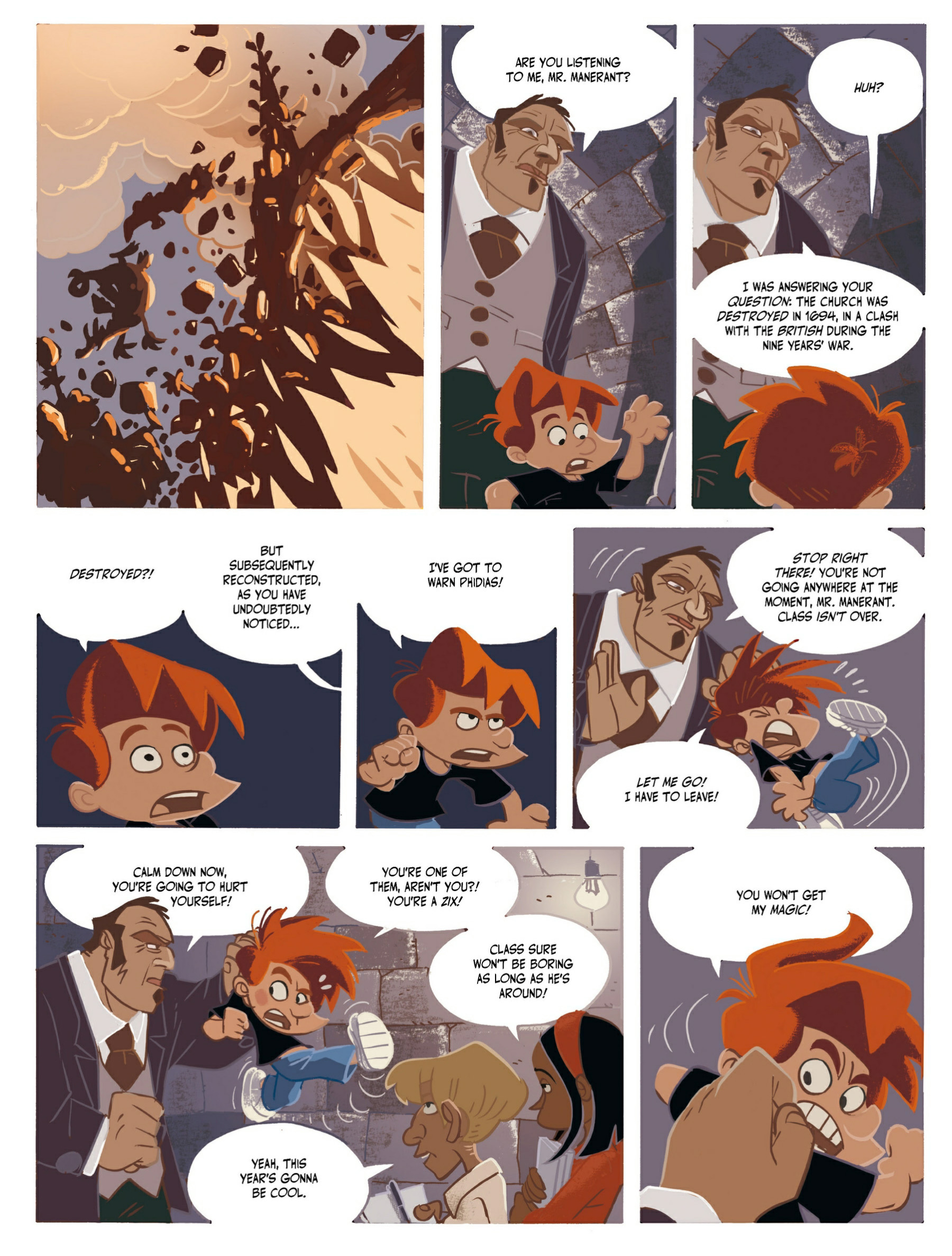 Read online Gregory and the Gargoyles comic -  Issue #2 - 6