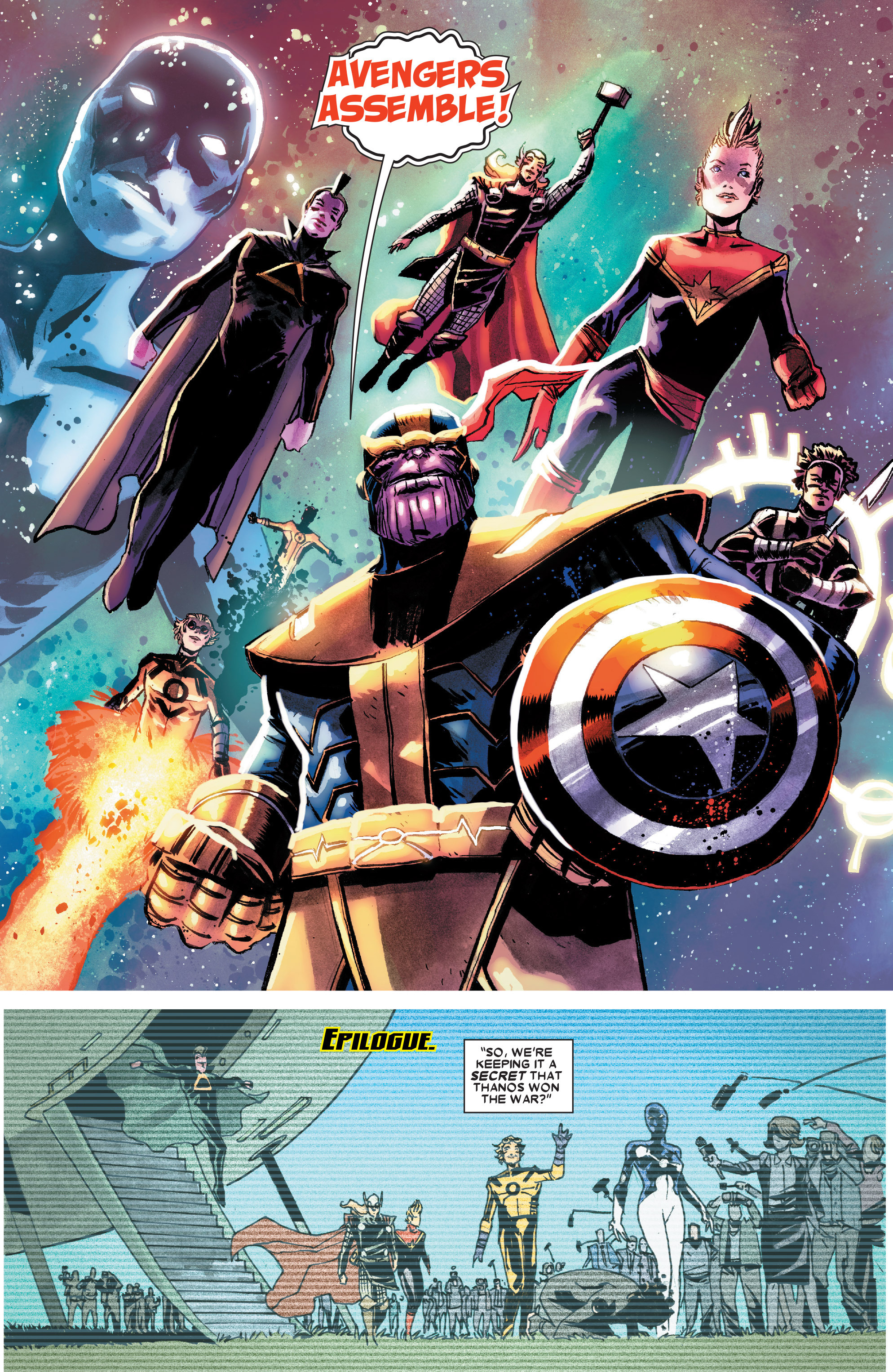 Read online What If? Infinity Thanos comic -  Issue # Full - 19