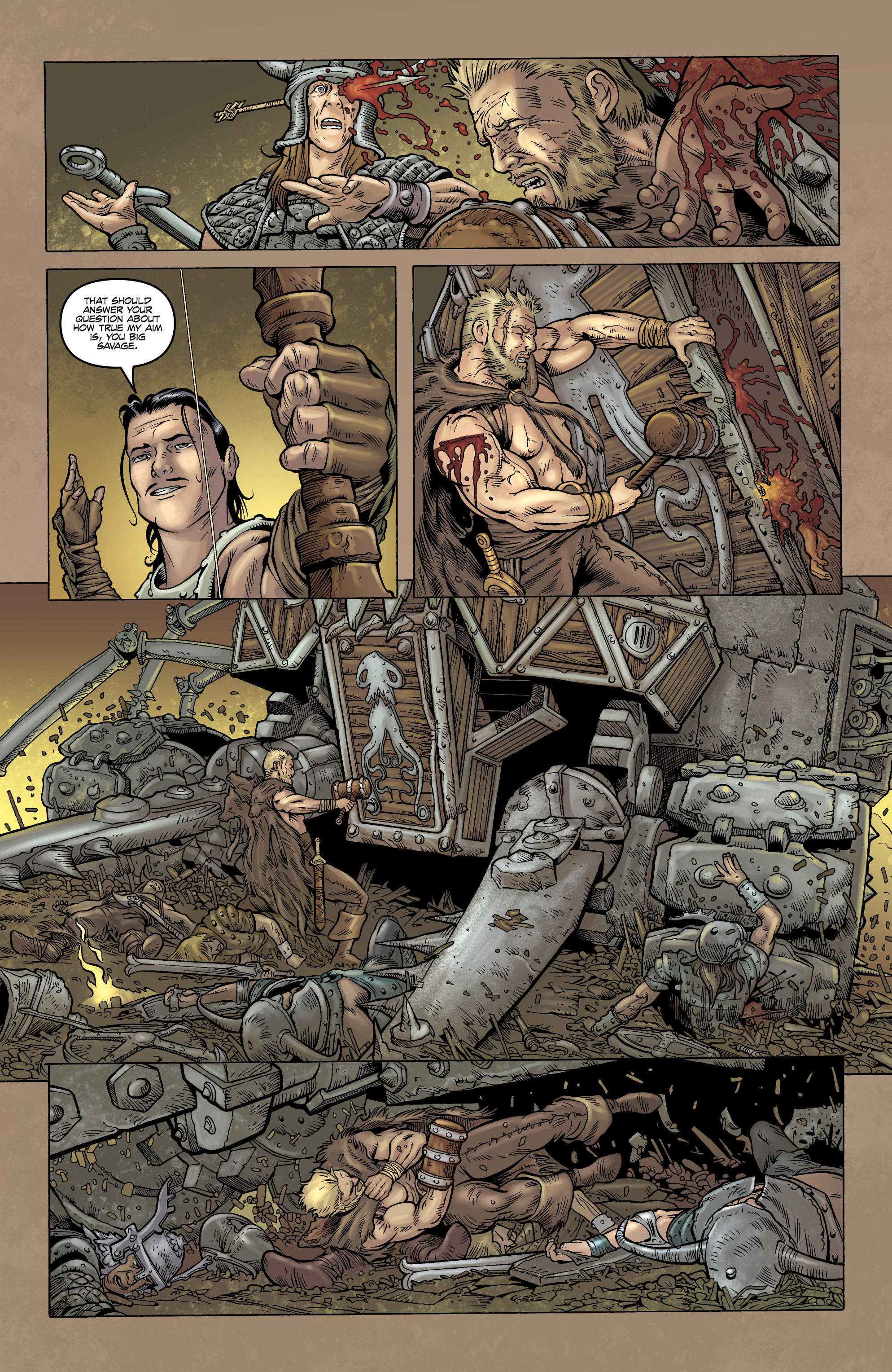 Read online Wolfskin: Hundredth Dream comic -  Issue #3 - 12