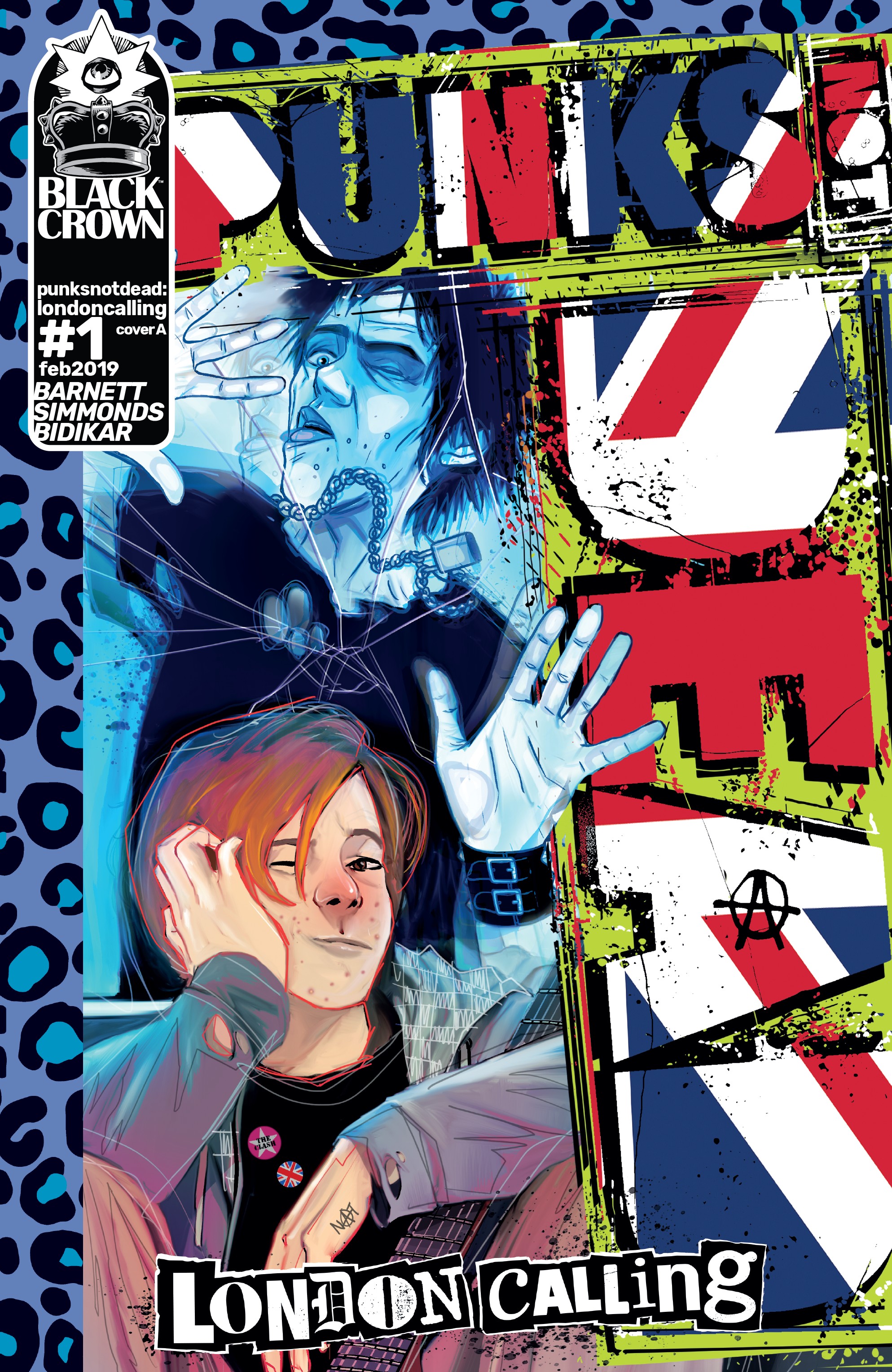 Read online Punks Not Dead: London Calling comic -  Issue #1 - 1