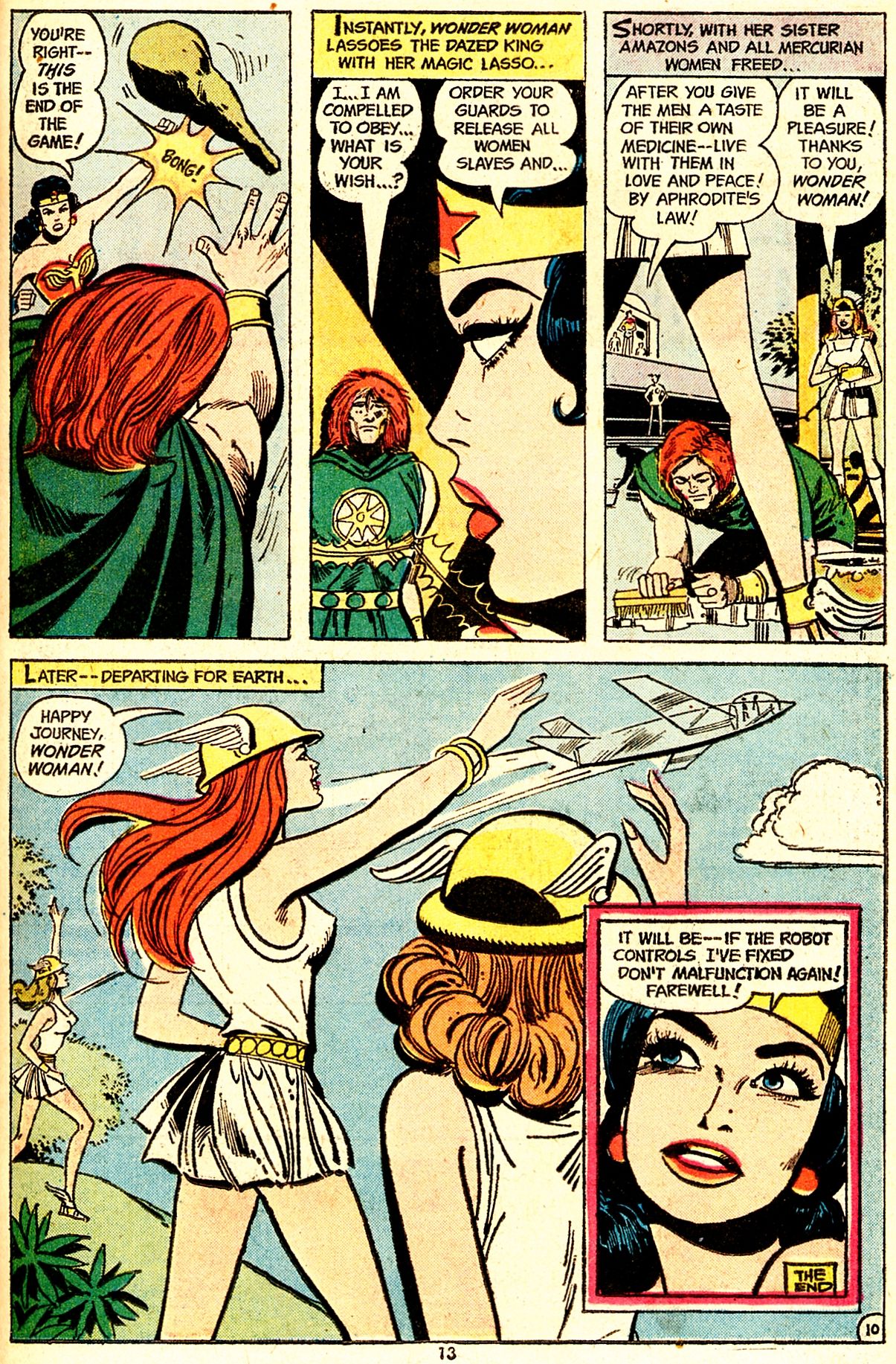 Read online Wonder Woman (1942) comic -  Issue #211 - 12