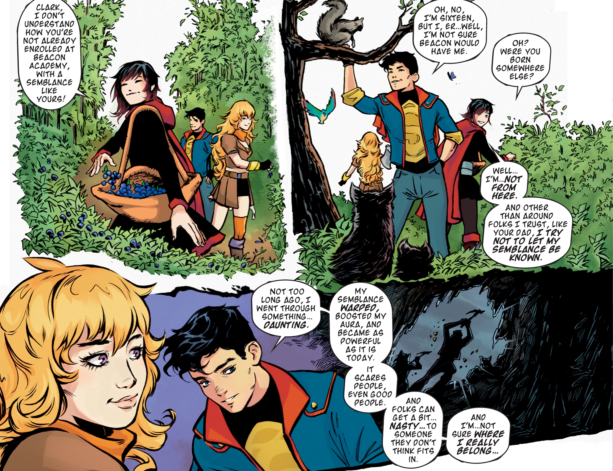 Read online RWBY/Justice League comic -  Issue #1 - 14