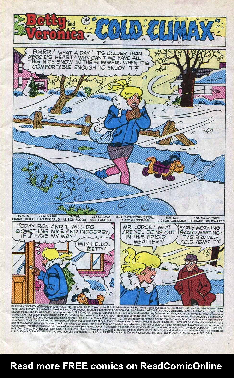 Read online Betty and Veronica (1987) comic -  Issue #50 - 3