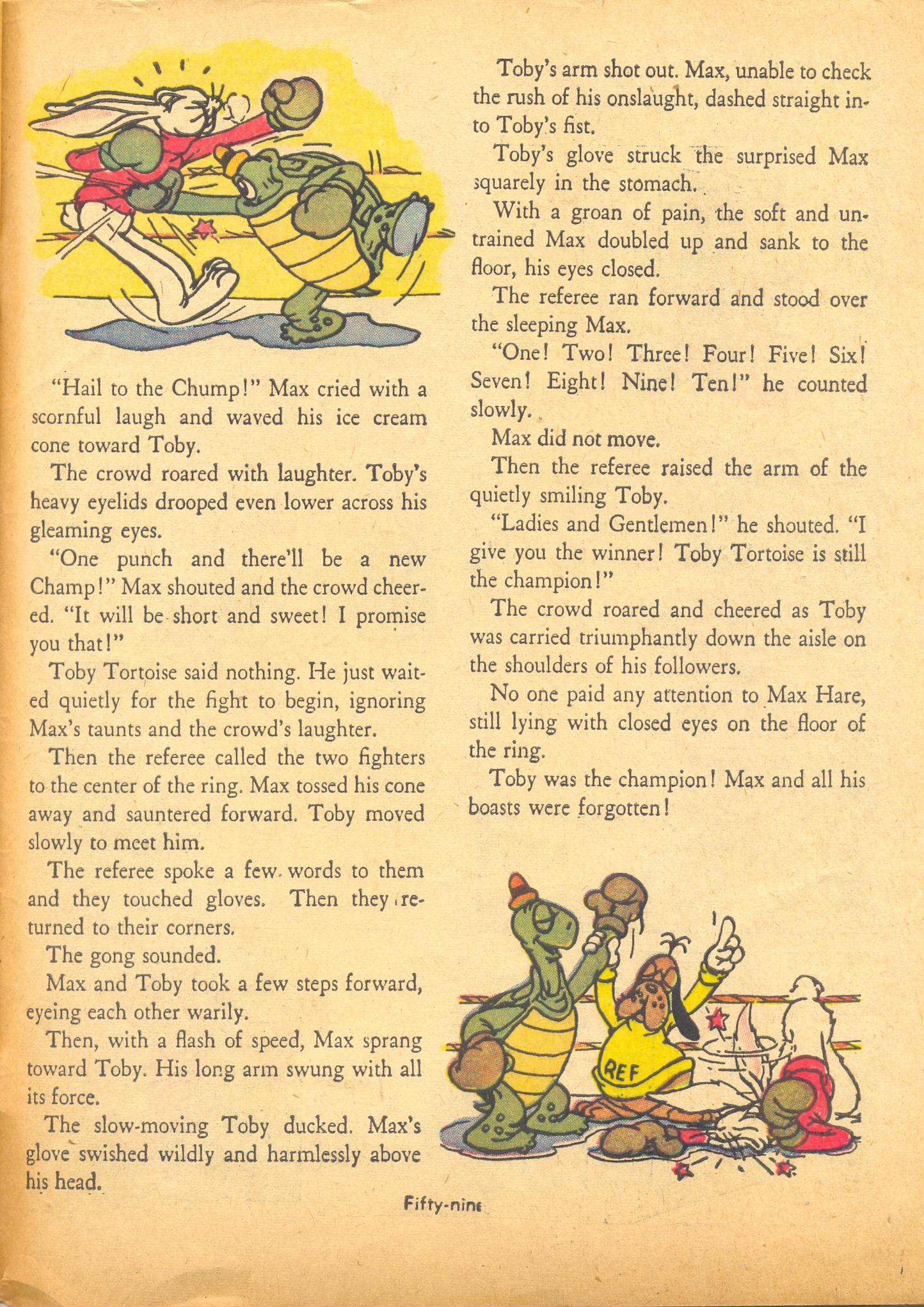 Read online Walt Disney's Comics and Stories comic -  Issue #11 - 61
