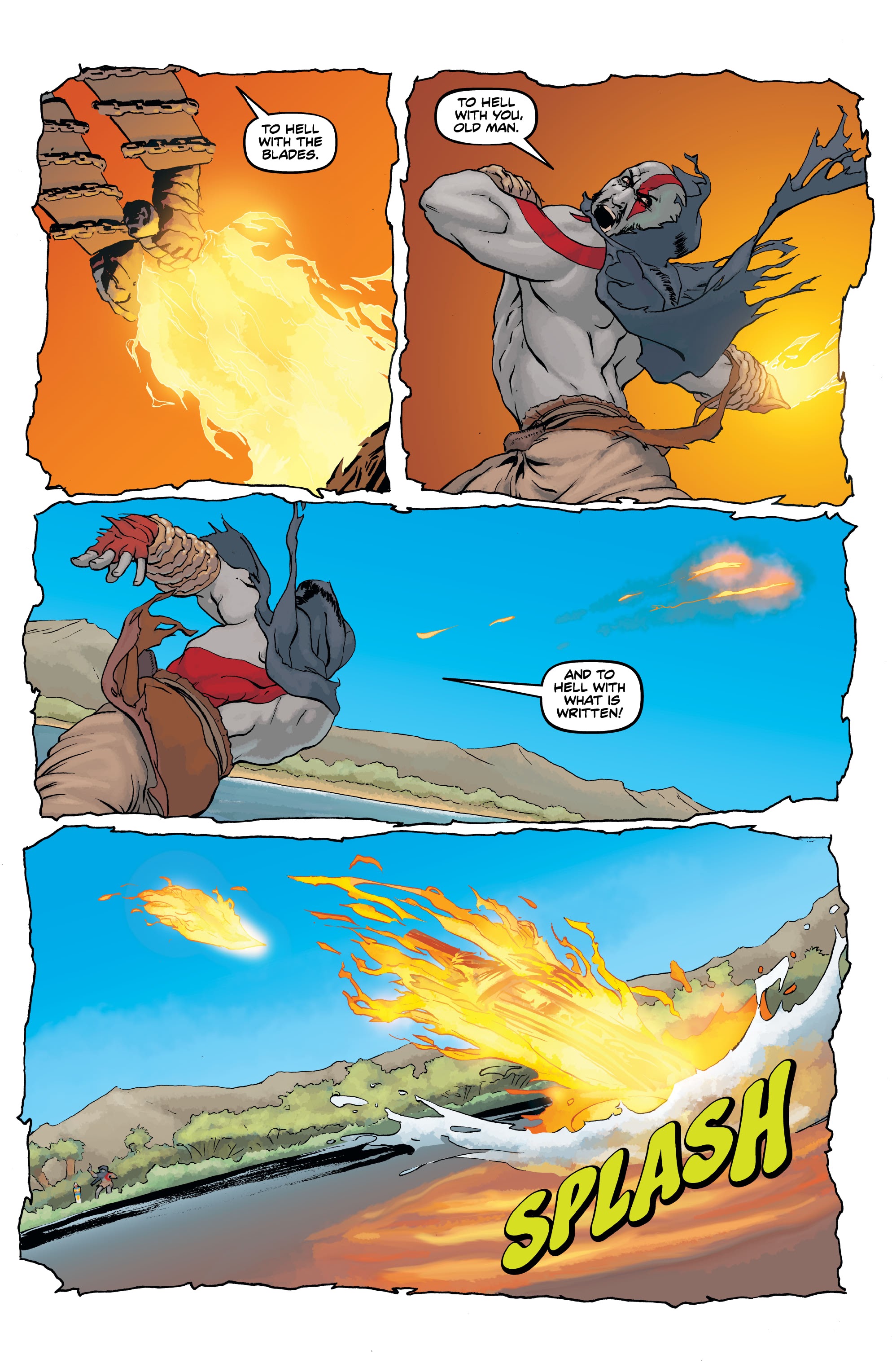 Read online God of War: Fallen God comic -  Issue #2 - 7