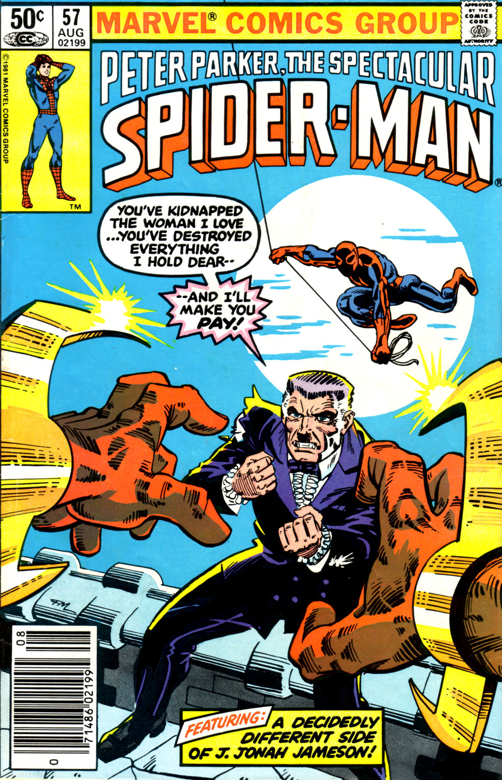 Read online The Spectacular Spider-Man (1976) comic -  Issue #57 - 1
