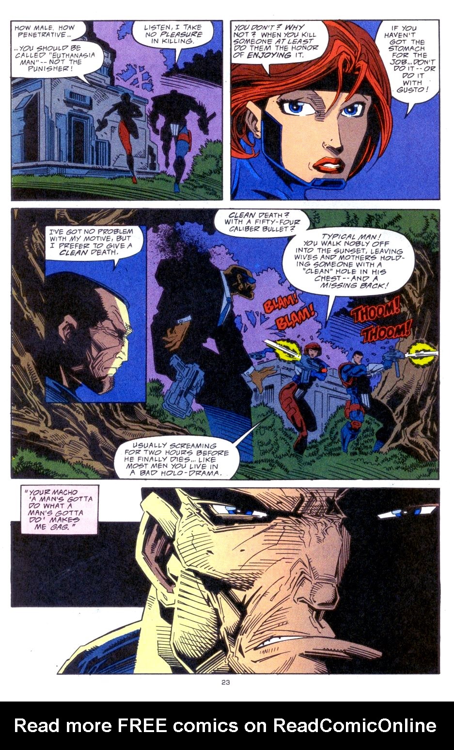 Read online Punisher 2099 comic -  Issue #20 - 19