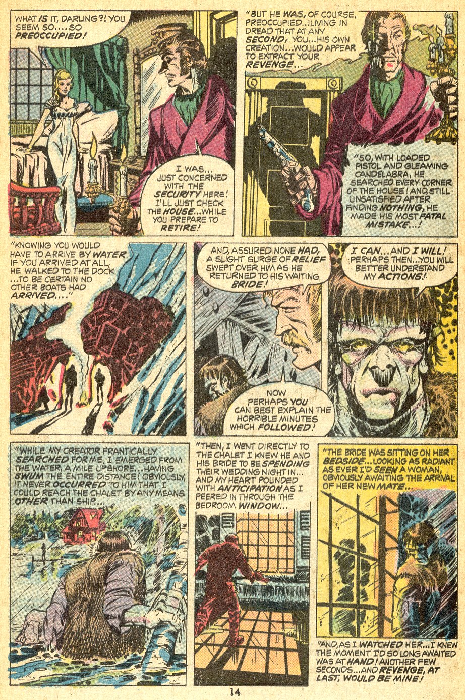Read online Frankenstein (1973) comic -  Issue #3 - 11