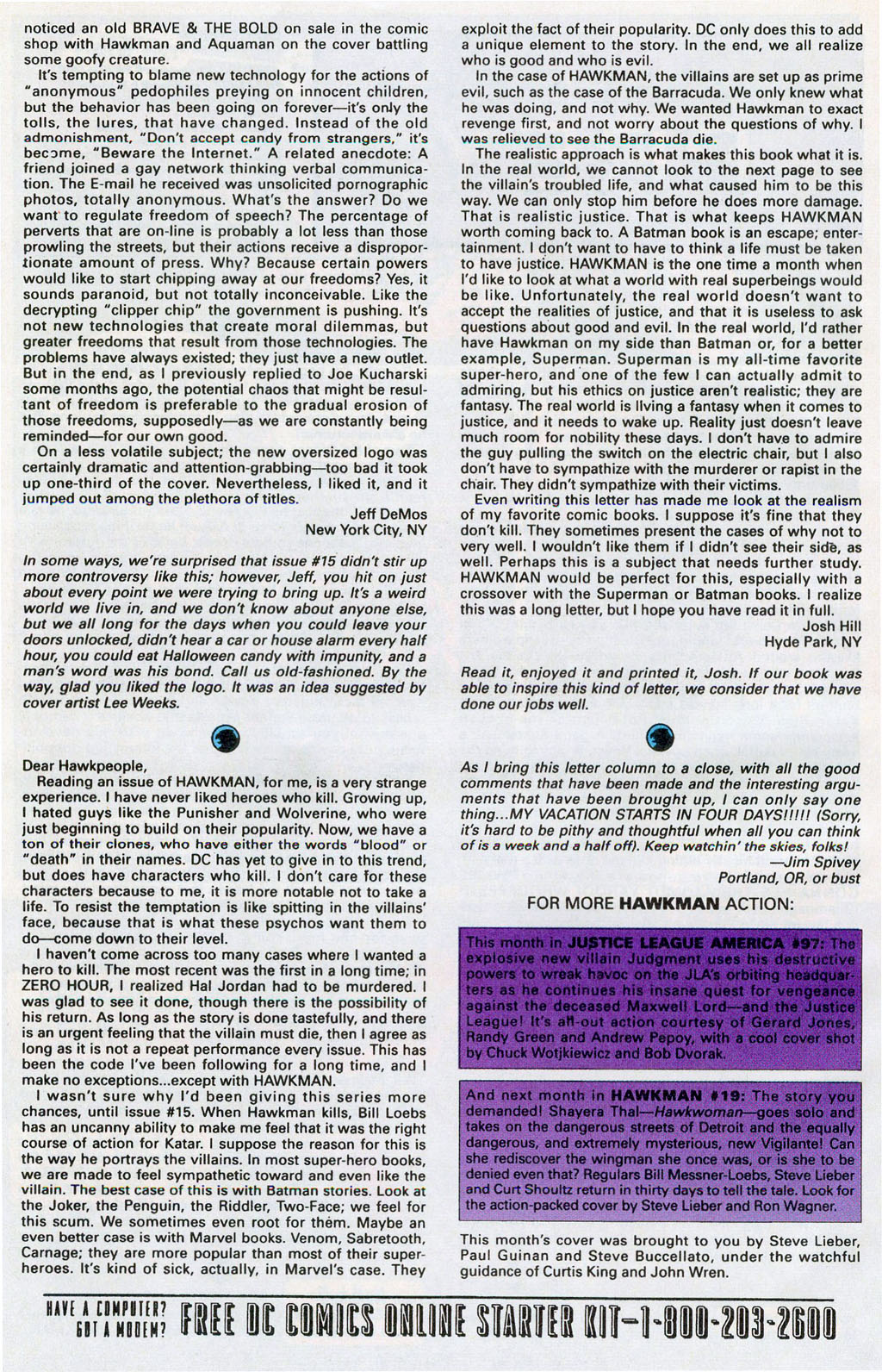 Read online Hawkman (1993) comic -  Issue #18 - 30
