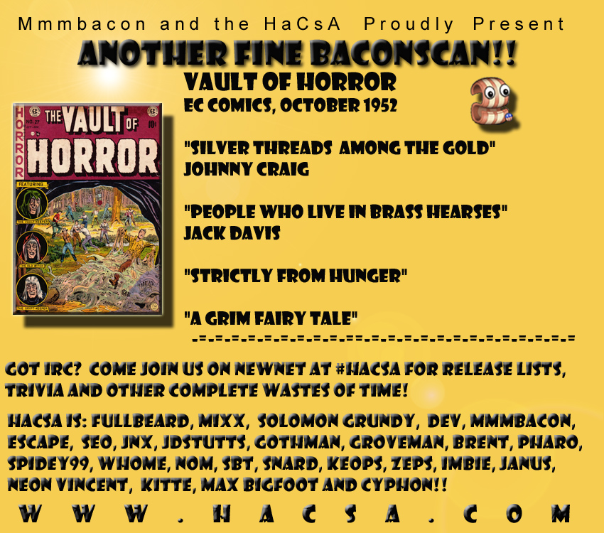 Read online The Vault of Horror (1950) comic -  Issue #27 - 38