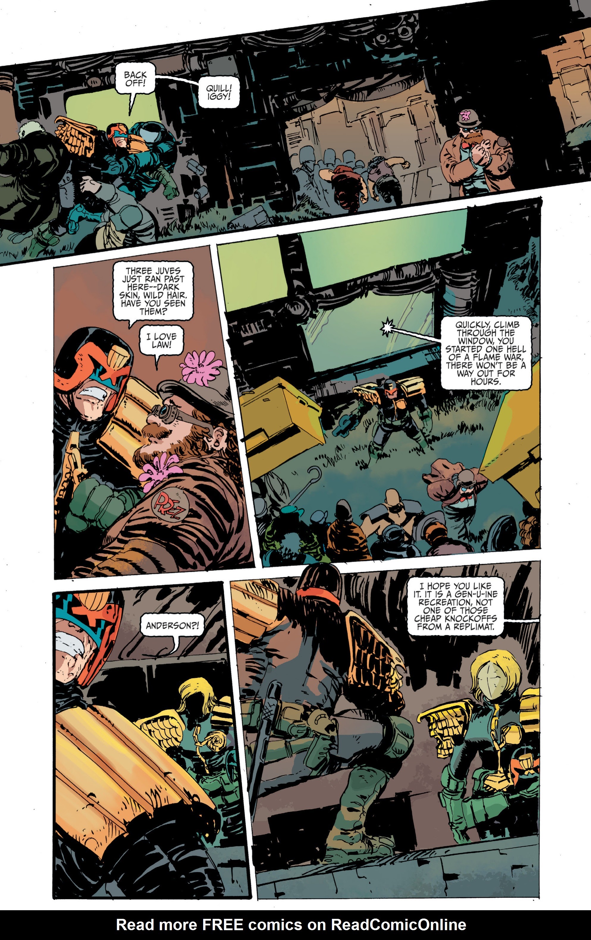 Read online Judge Dredd: Mega-City Zero comic -  Issue # TPB 1 - 33