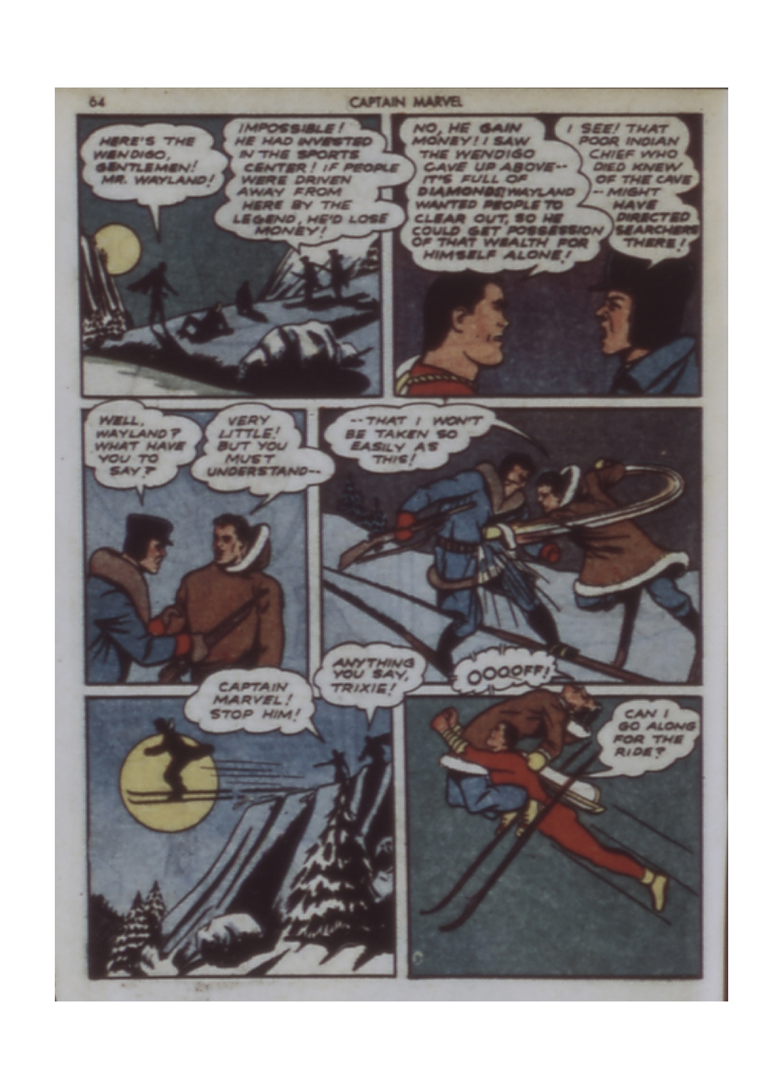Read online Captain Marvel Adventures comic -  Issue #7 - 64
