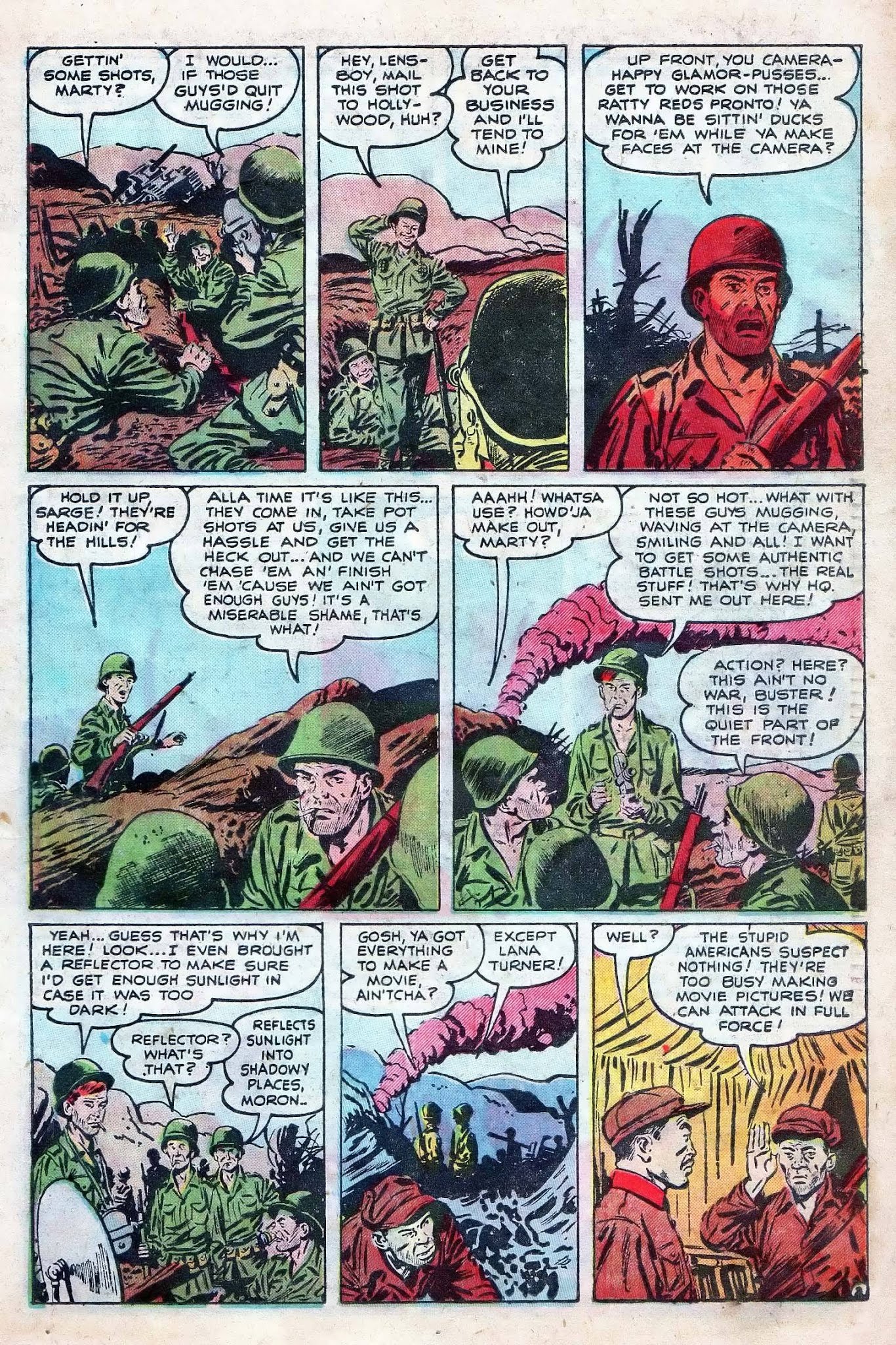 Read online Combat (1952) comic -  Issue #5 - 23