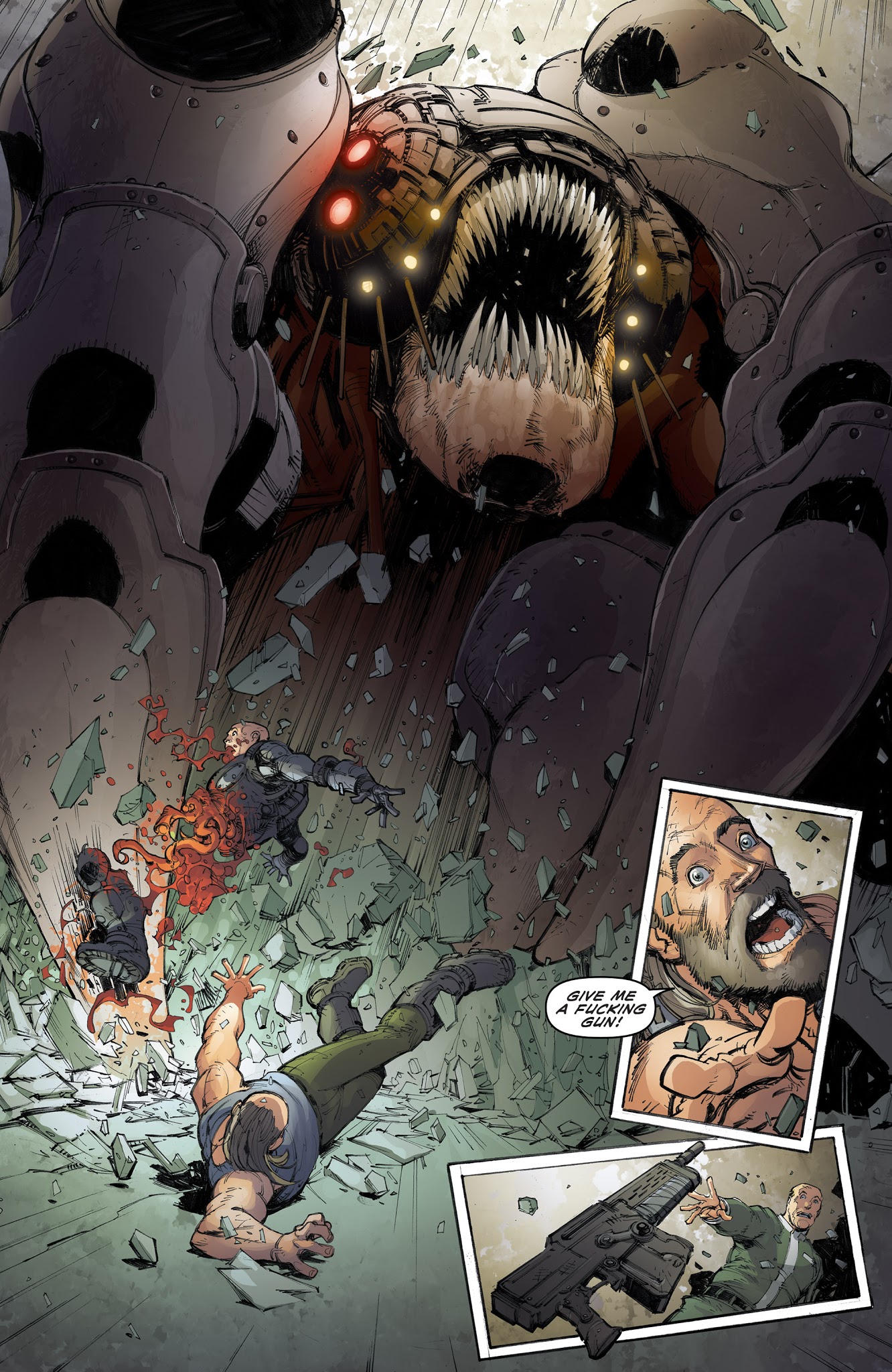 Read online Gears of War: The Rise of RAAM comic -  Issue #4 - 6