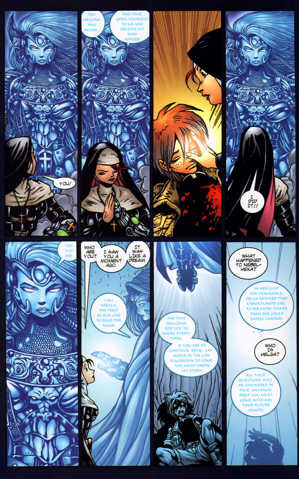 Read online Warrior Nun Areala: Resurrection comic -  Issue #3 - 19