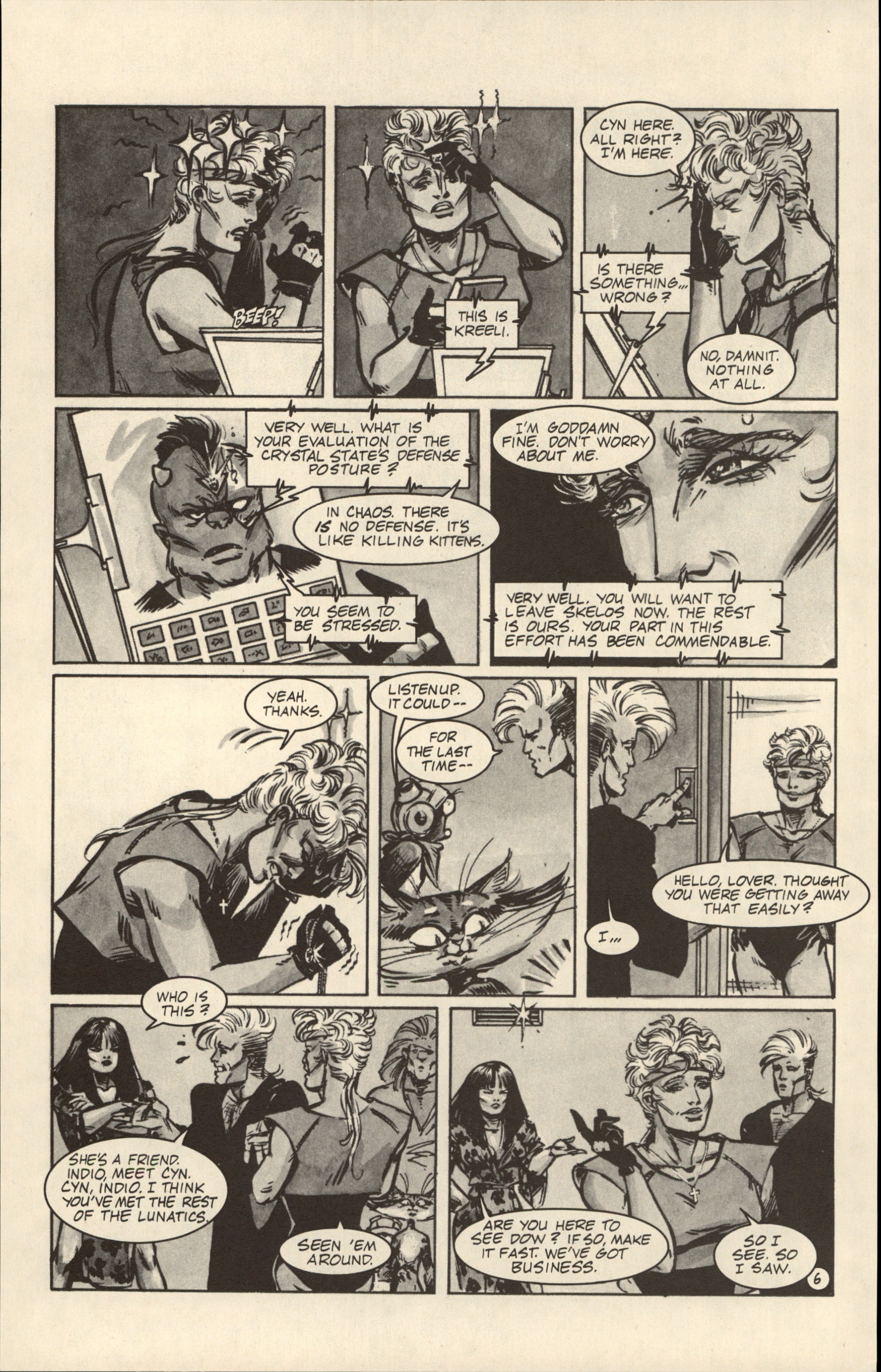 Read online Fusion (1987) comic -  Issue #4 - 8