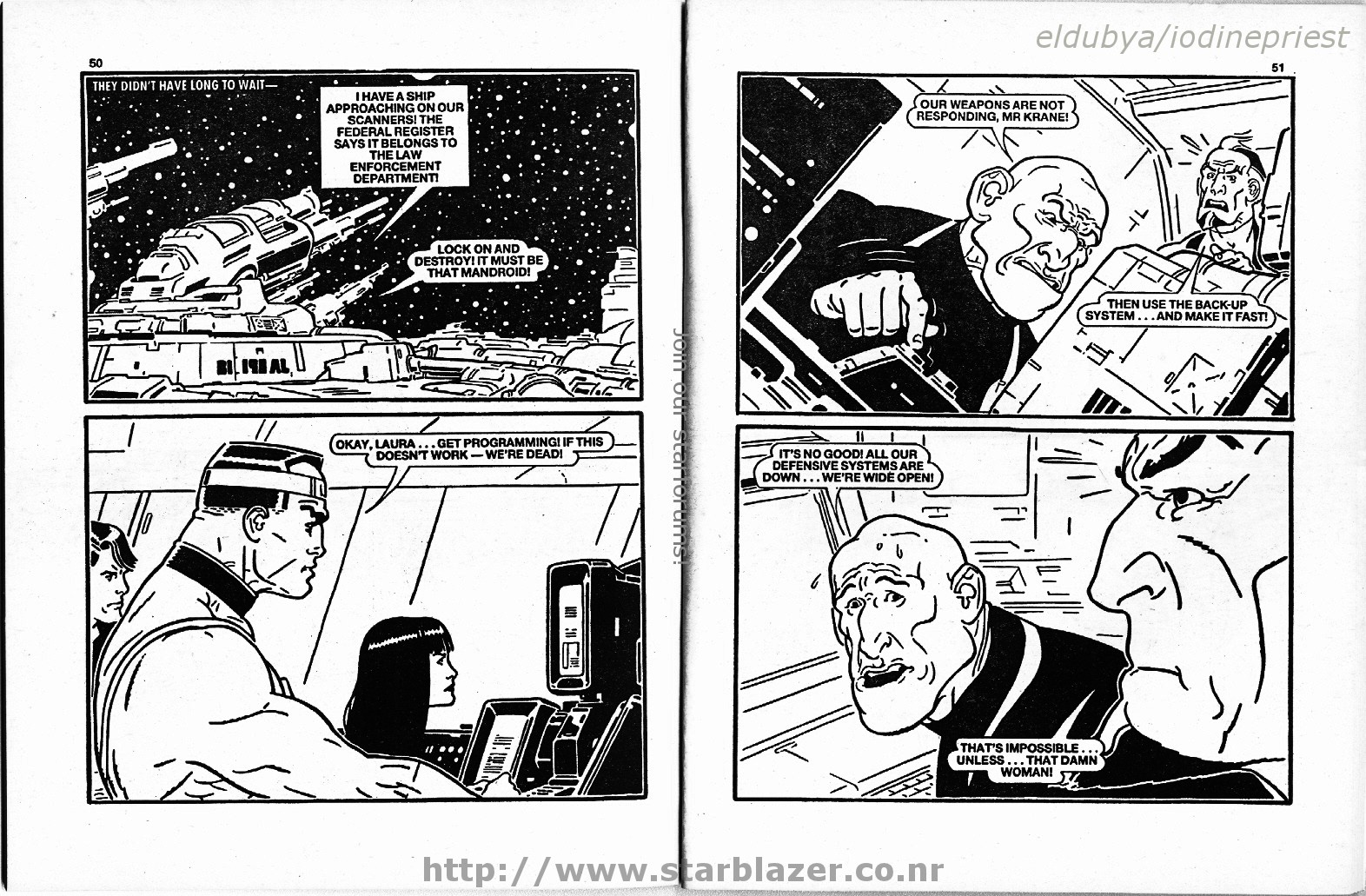 Read online Starblazer comic -  Issue #265 - 27