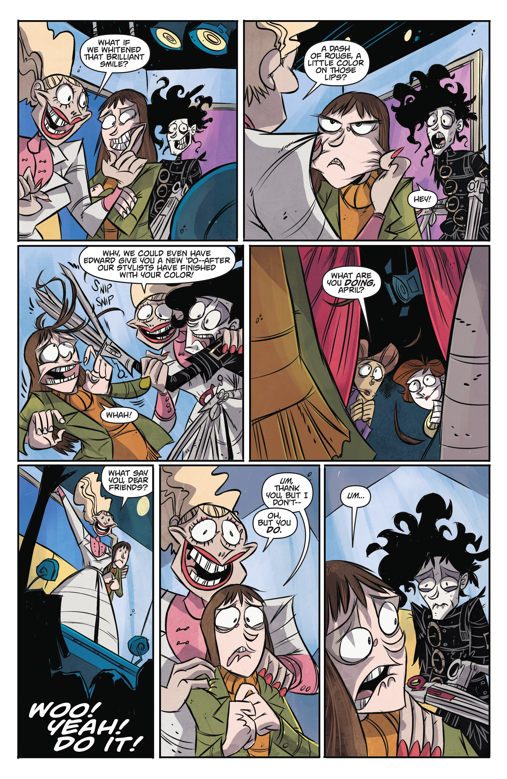Read online Edward Scissorhands comic -  Issue #9 - 12