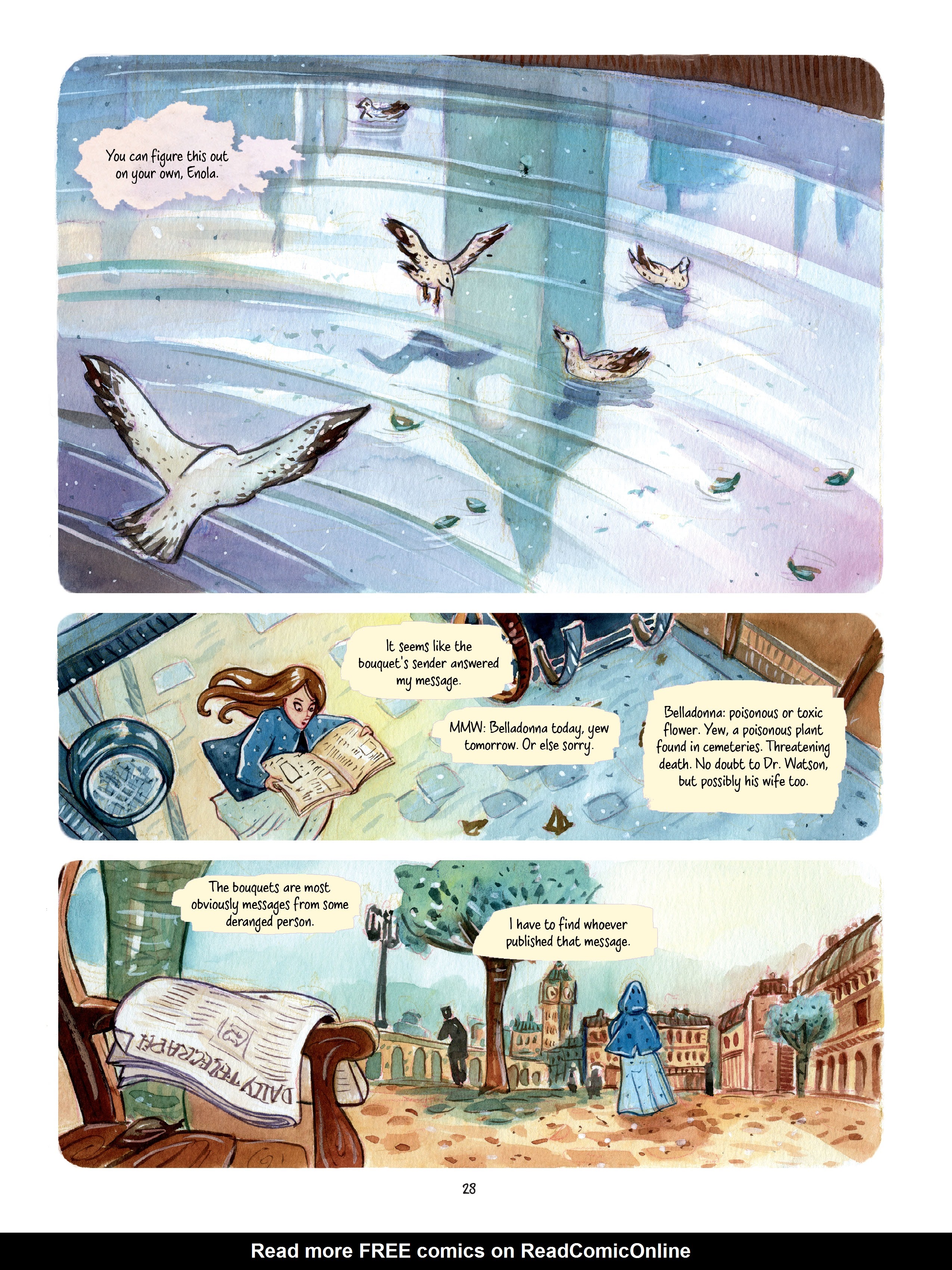 Read online An Enola Holmes Mystery comic -  Issue #3 - 29