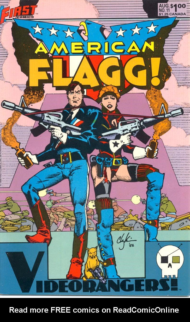 Read online American Flagg! comic -  Issue #11 - 1