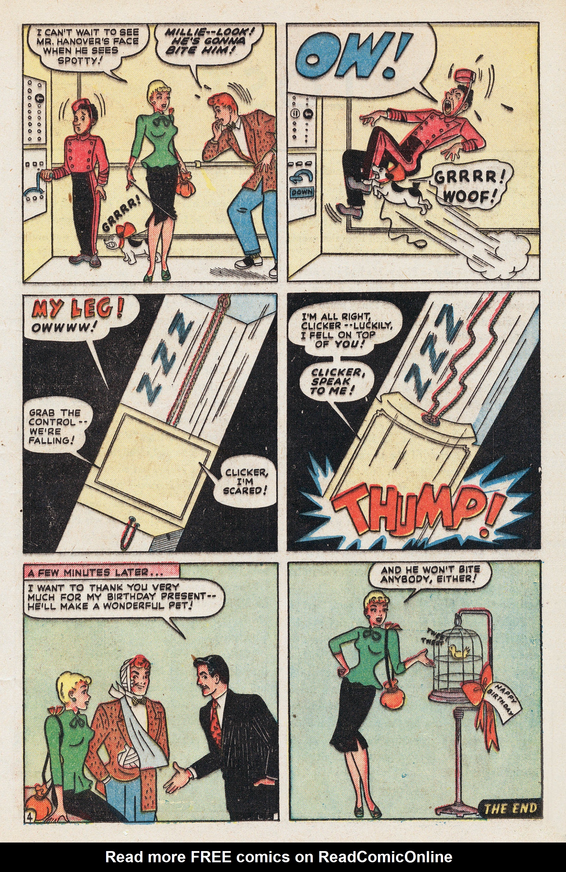 Read online Tessie the Typist comic -  Issue #22 - 21