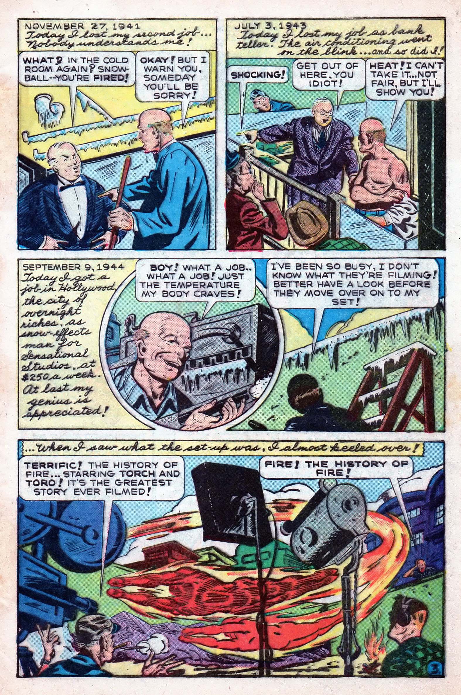 Read online The Human Torch (1940) comic -  Issue #21 - 5
