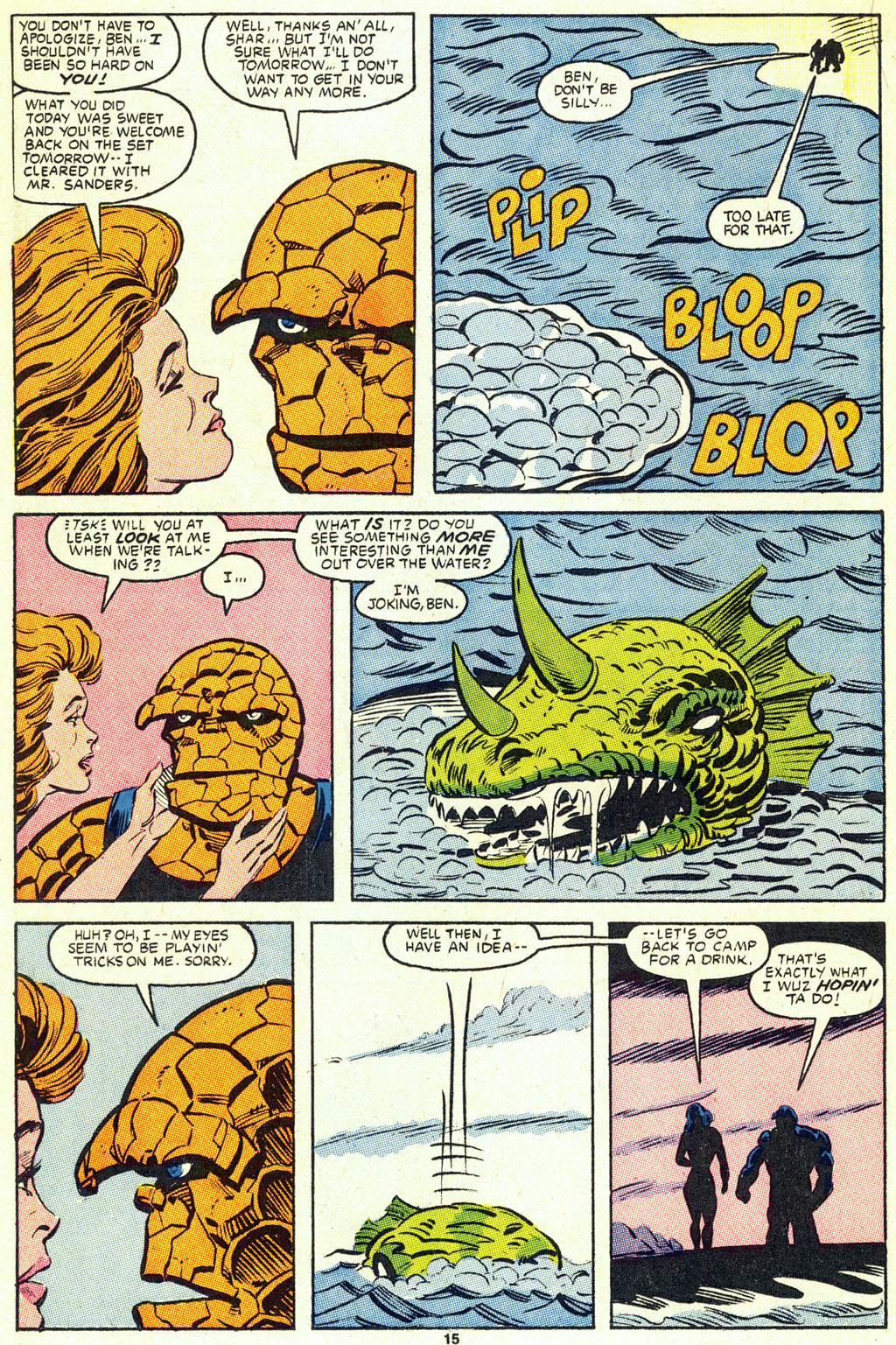Read online The Thing comic -  Issue #31 - 16