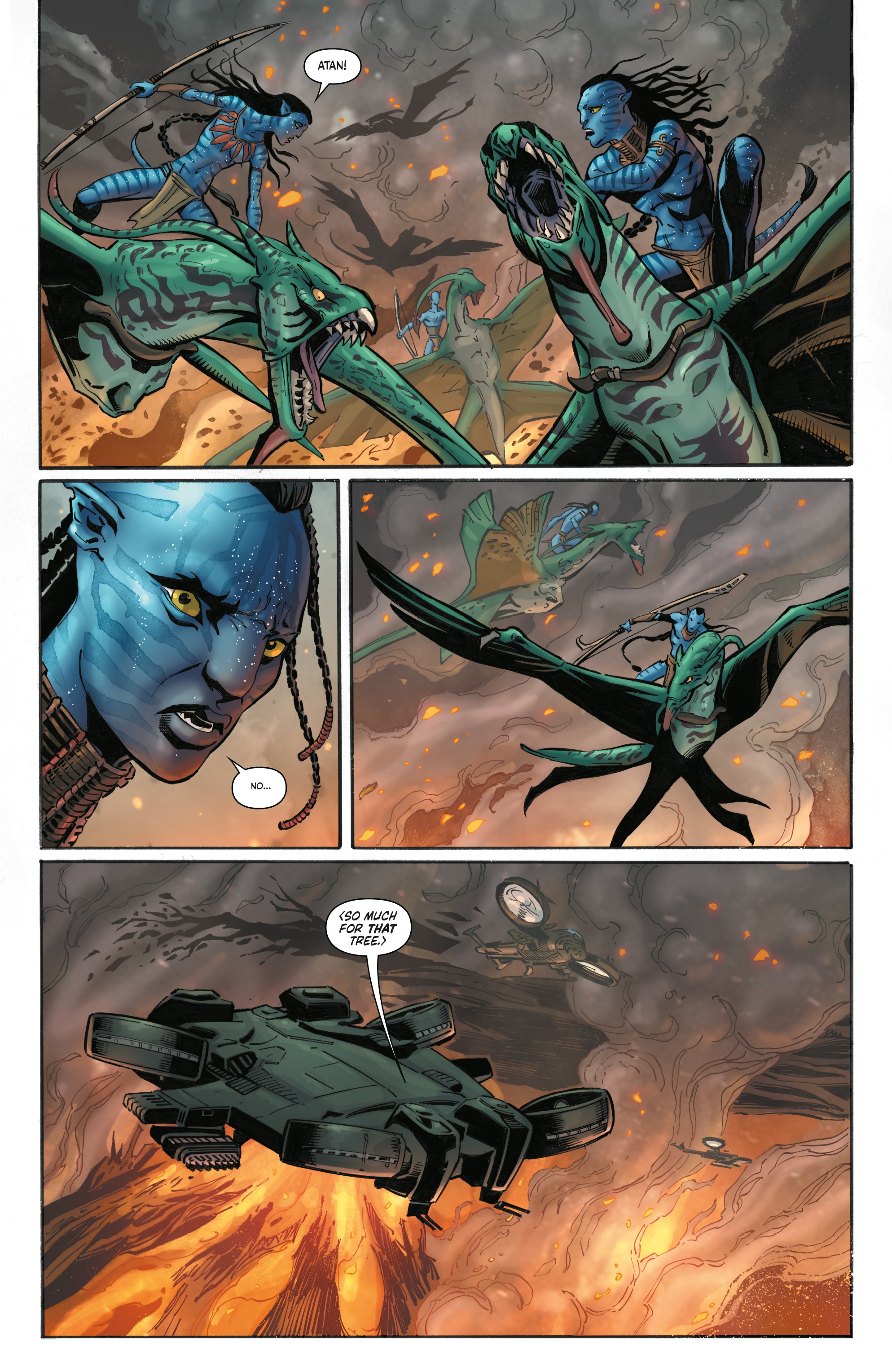 Read online Avatar: Tsu'tey's Path comic -  Issue #5 - 11