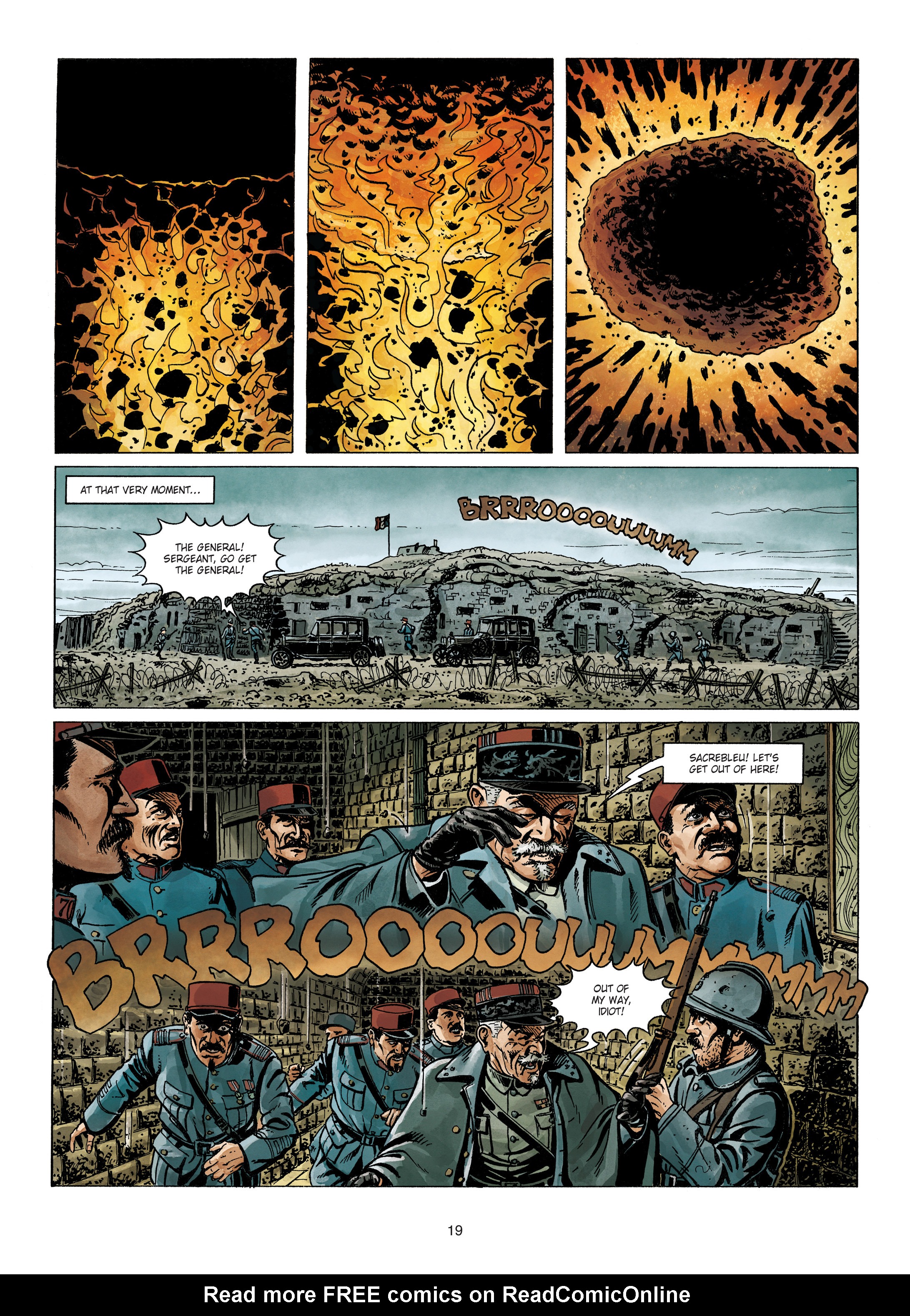 Read online War of the World War One Vol. 1: The Thing Below the Trenches comic -  Issue # Full - 19