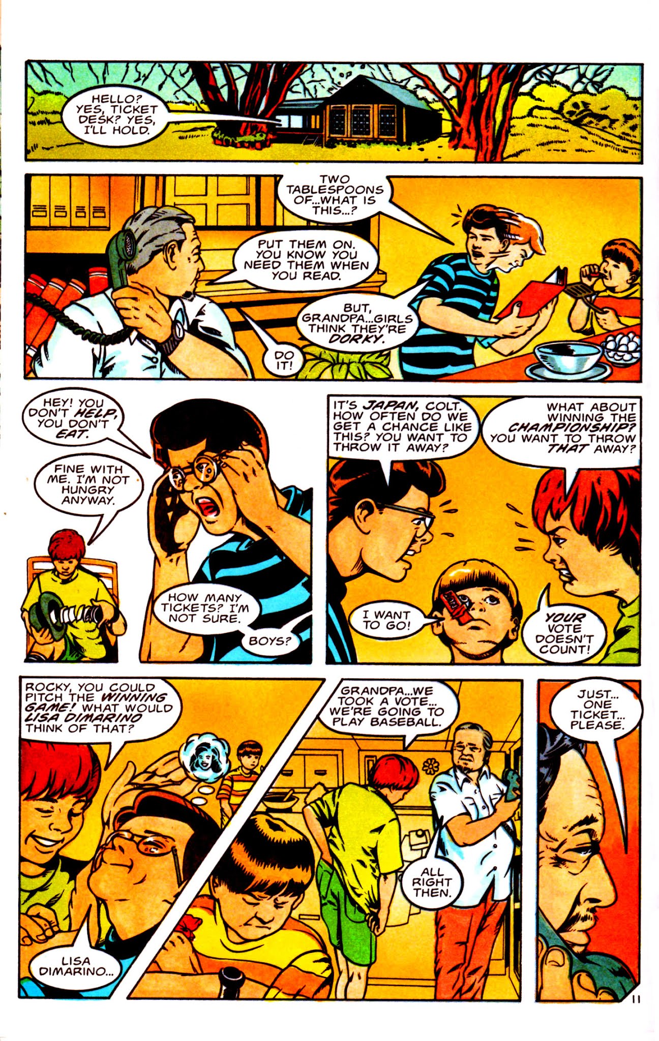 Read online 3 Ninjas Kick Back comic -  Issue #1 - 14