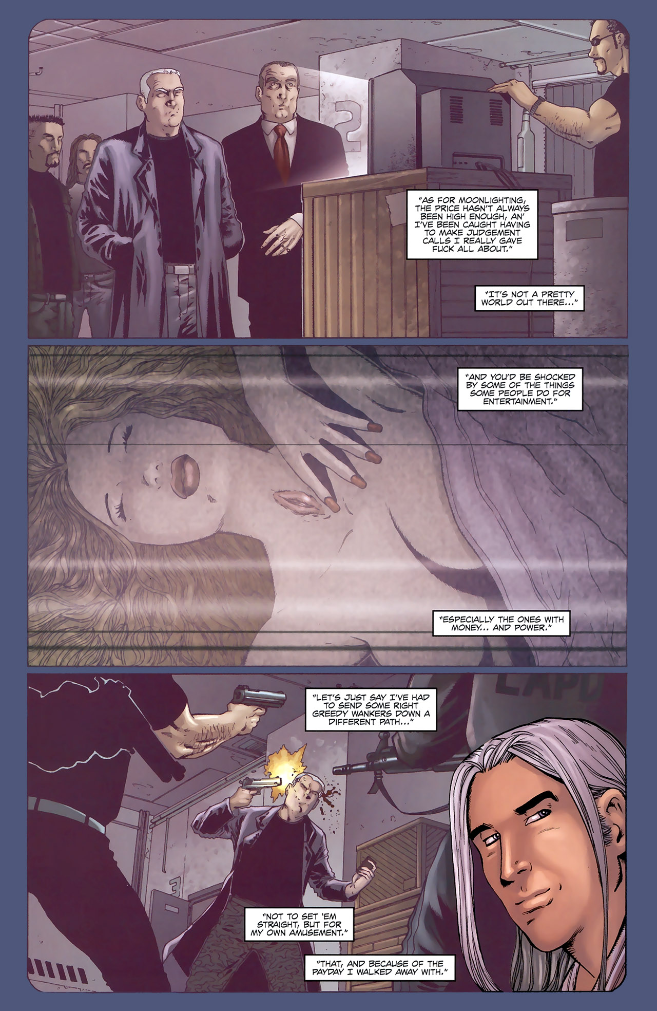 Read online Gravel comic -  Issue #18 - 11