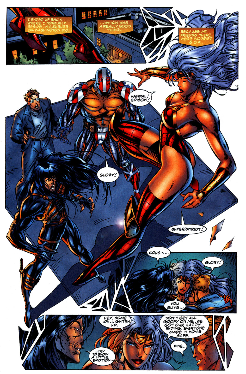 Read online Glory comic -  Issue #10 - 5