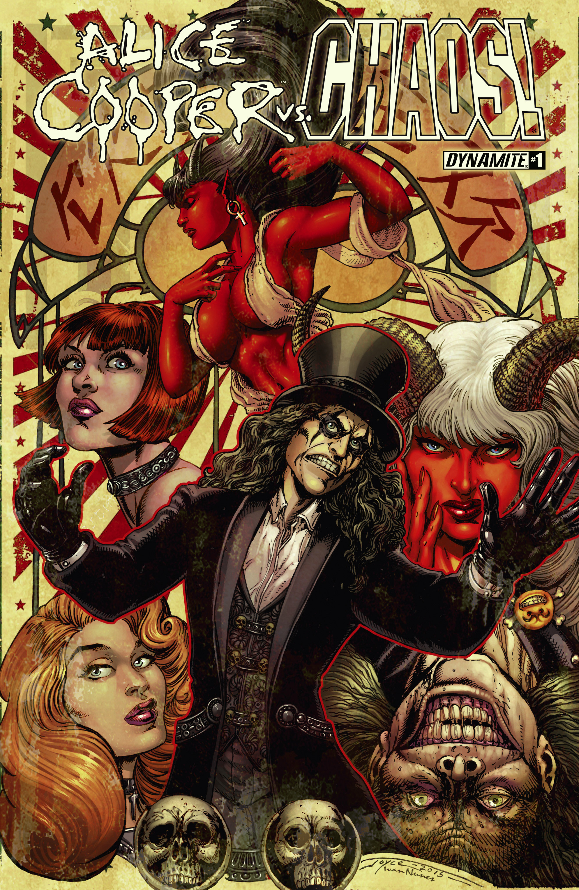 Read online Alice Cooper Vs. Chaos! comic -  Issue #1 - 1