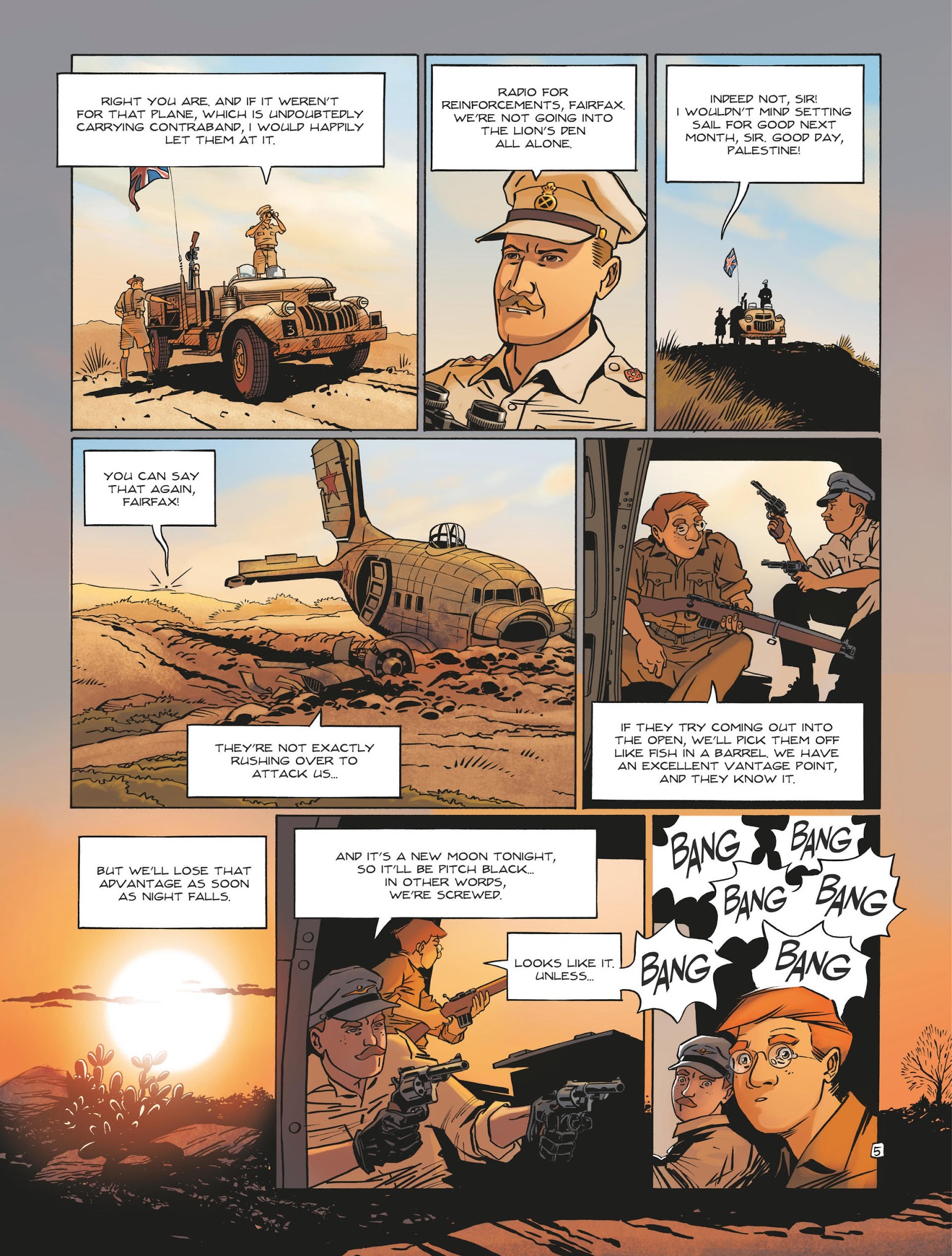 Read online The Jewish Brigade comic -  Issue #3 - 7