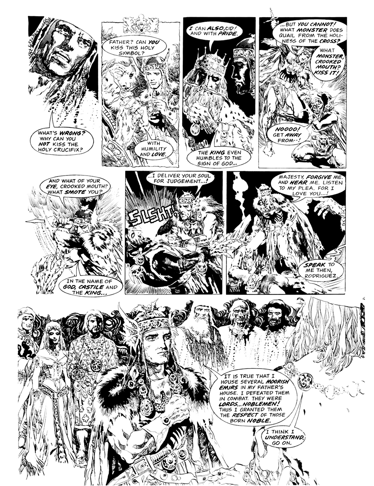 Read online Eerie Presents El Cid comic -  Issue # TPB - 81